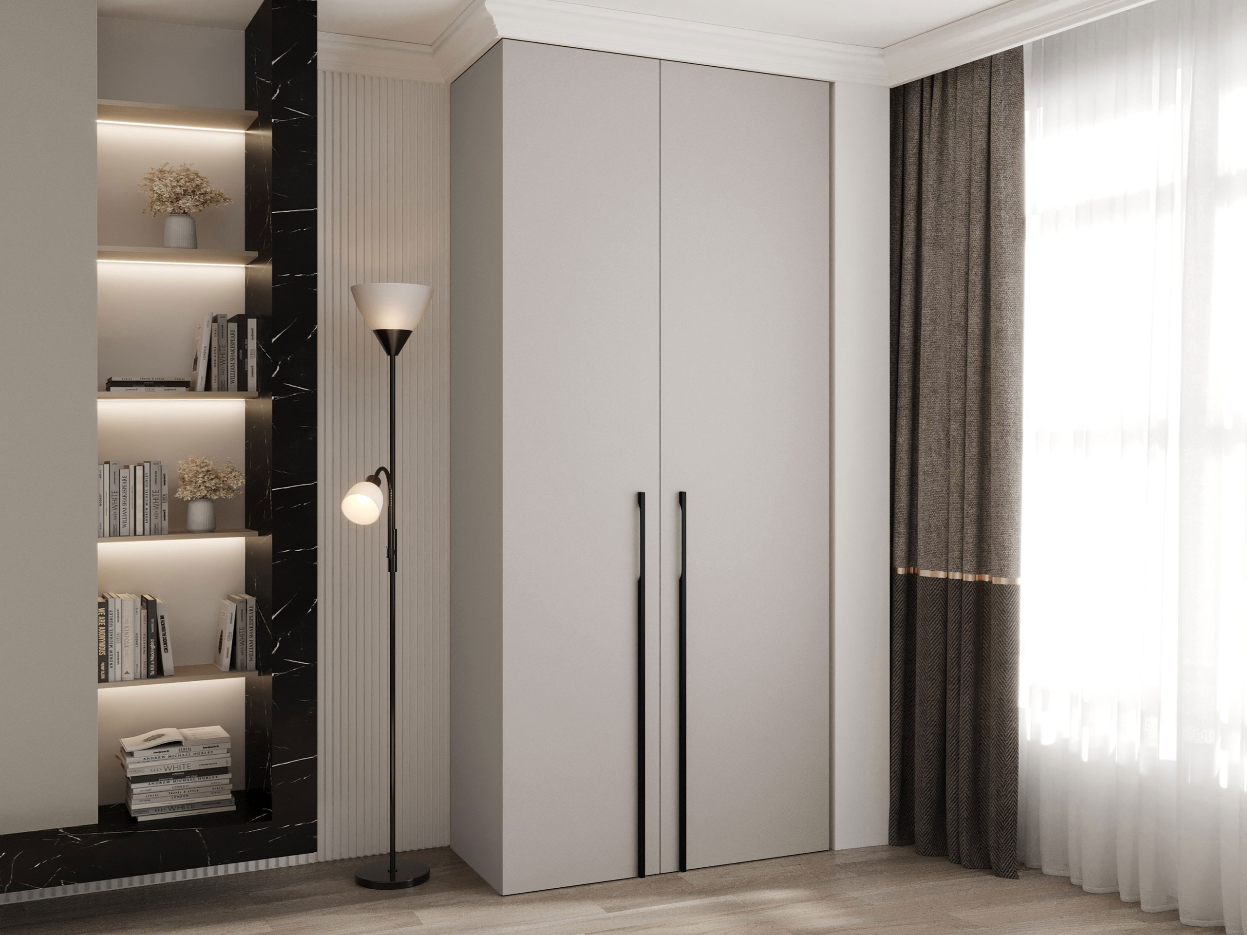 Kledingkast Hartford 569 (Kasjmier)