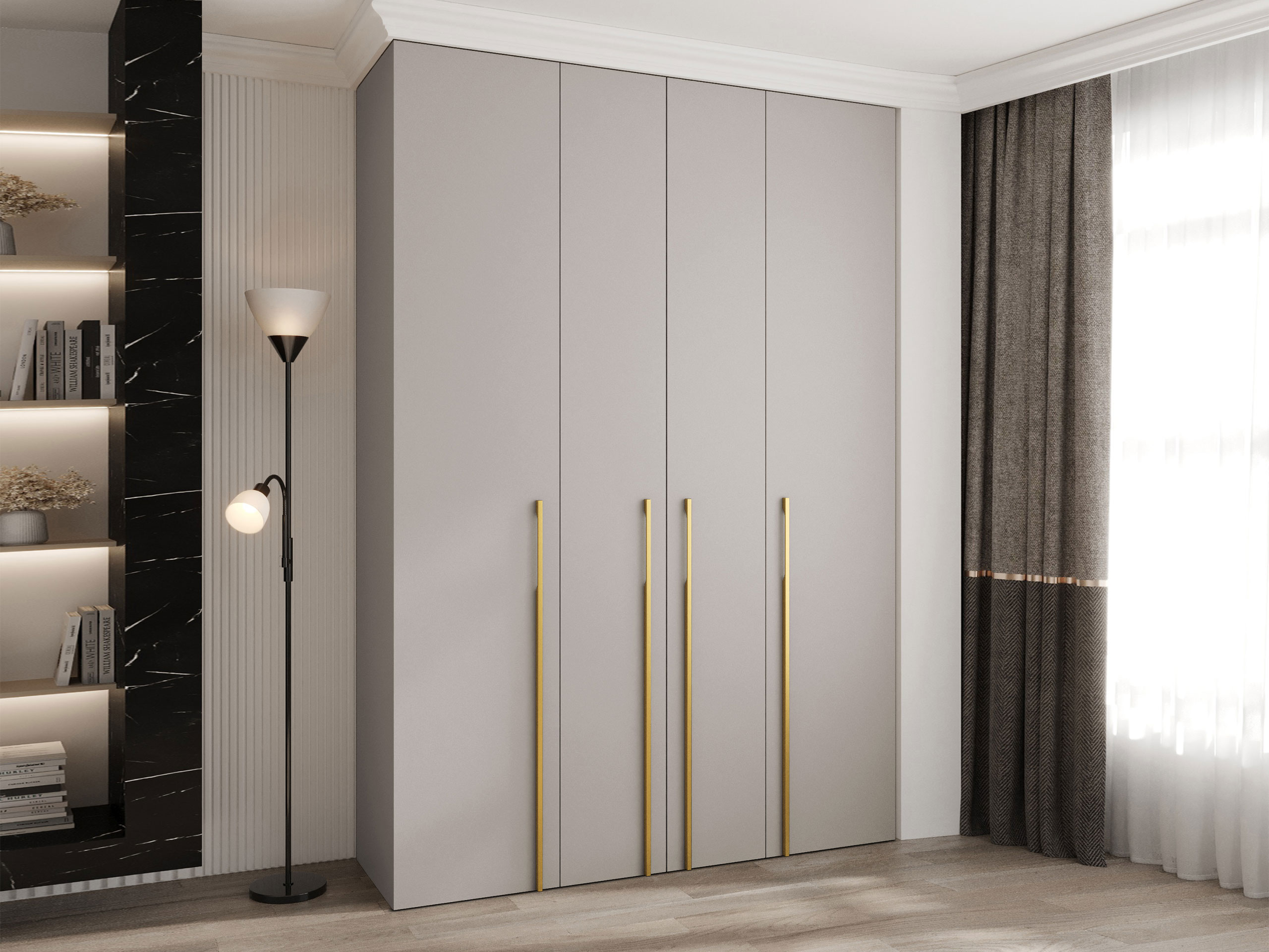 Kledingkast Hartford 570 (Kasjmier)