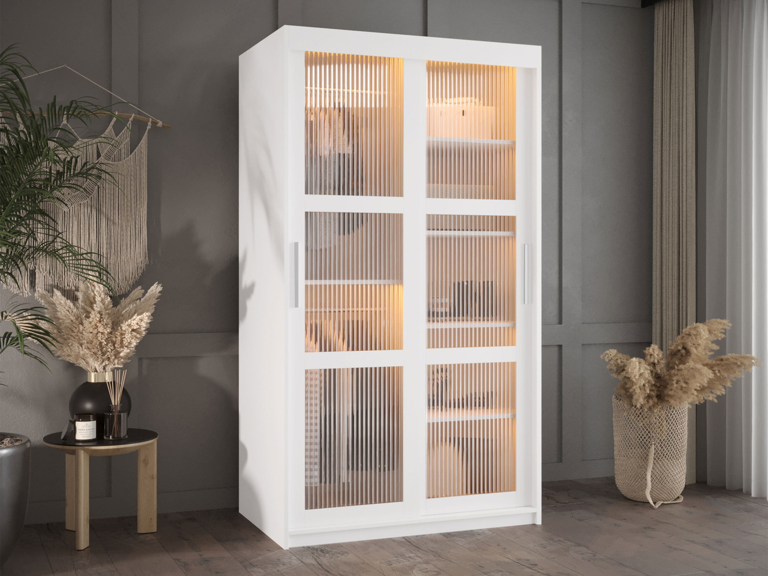 Kledingkast Hartford 575 (Wit)