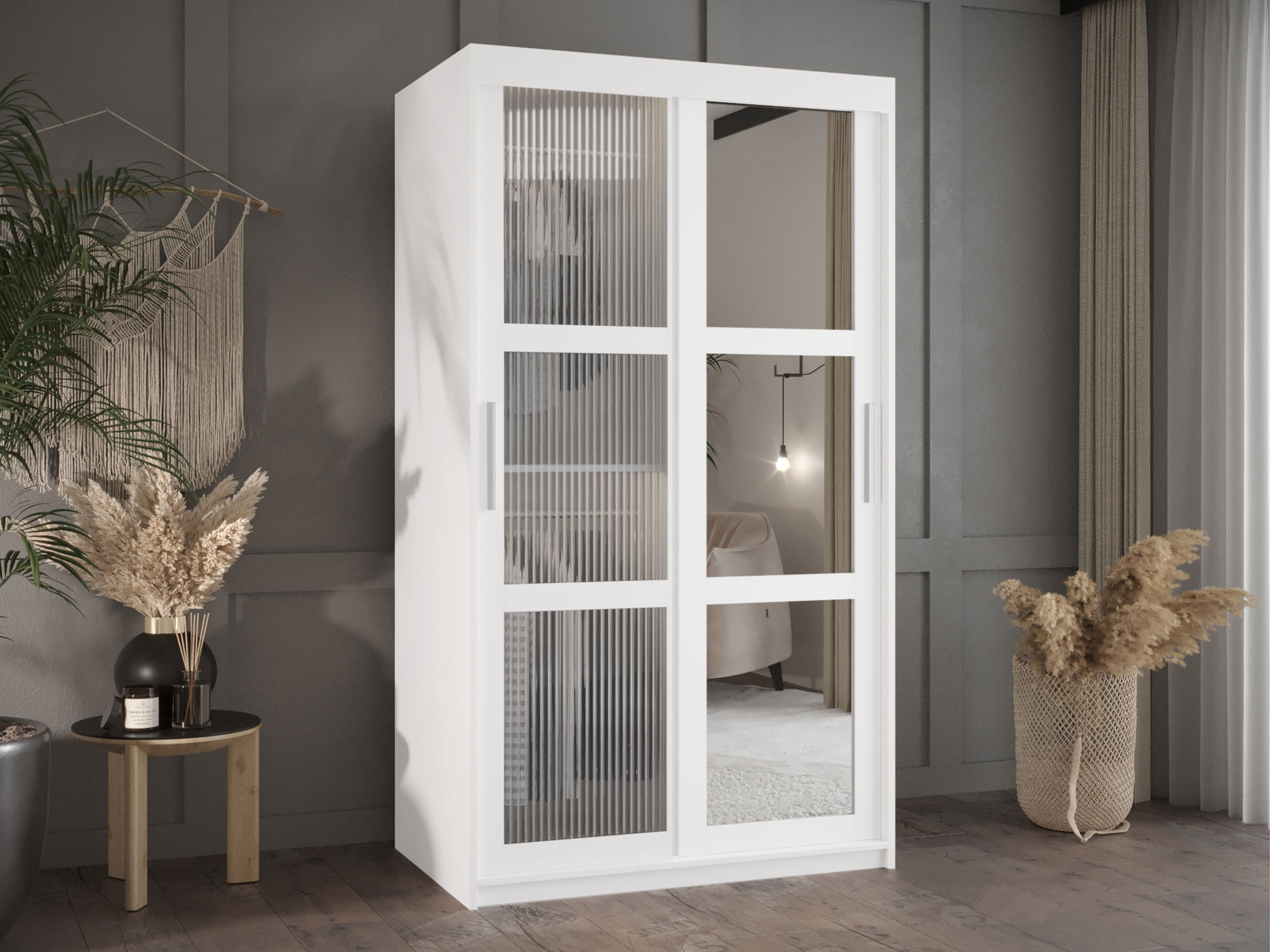 Kledingkast Hartford 576 (Wit)