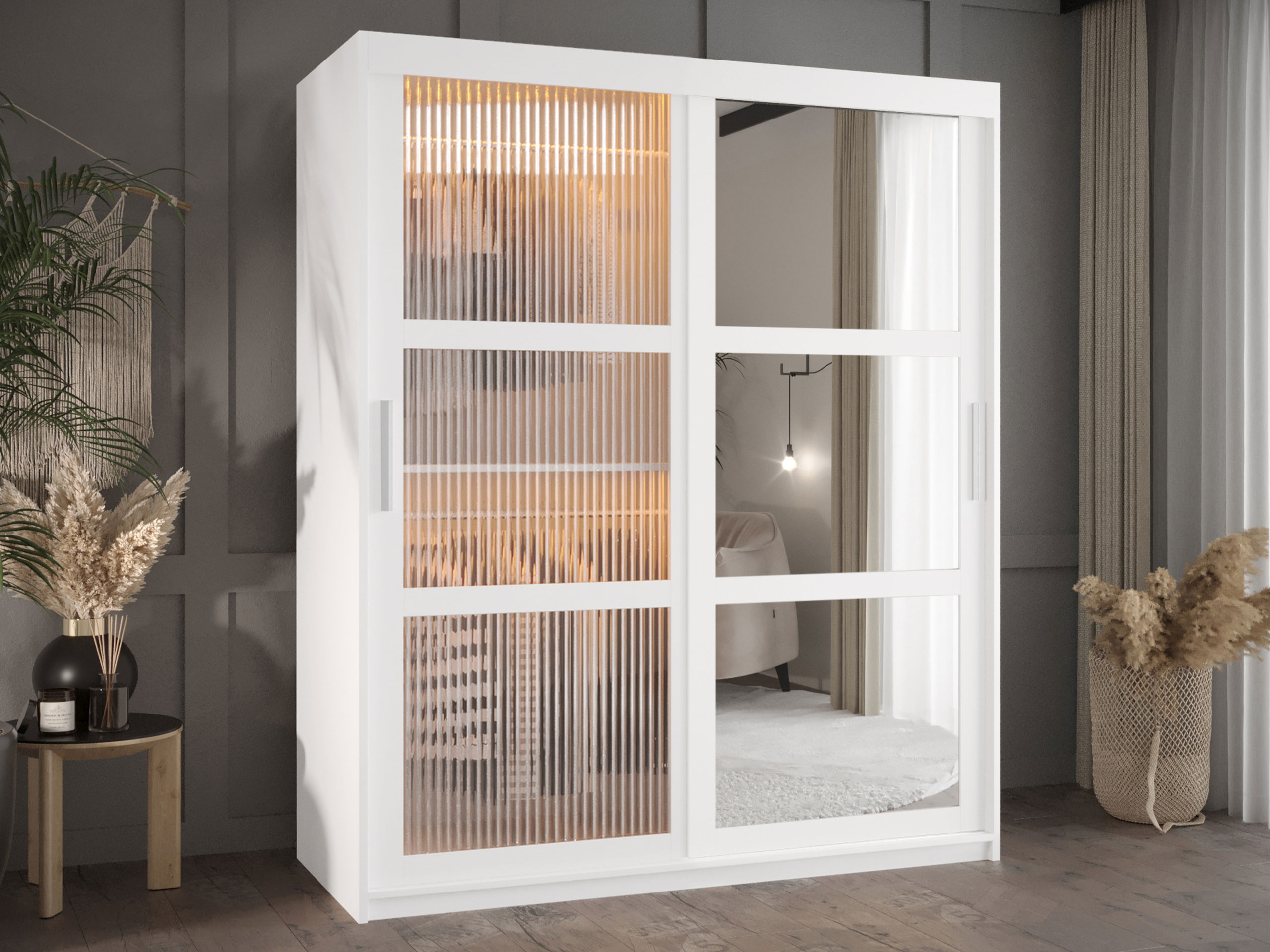 Kledingkast Hartford 576 (Wit)