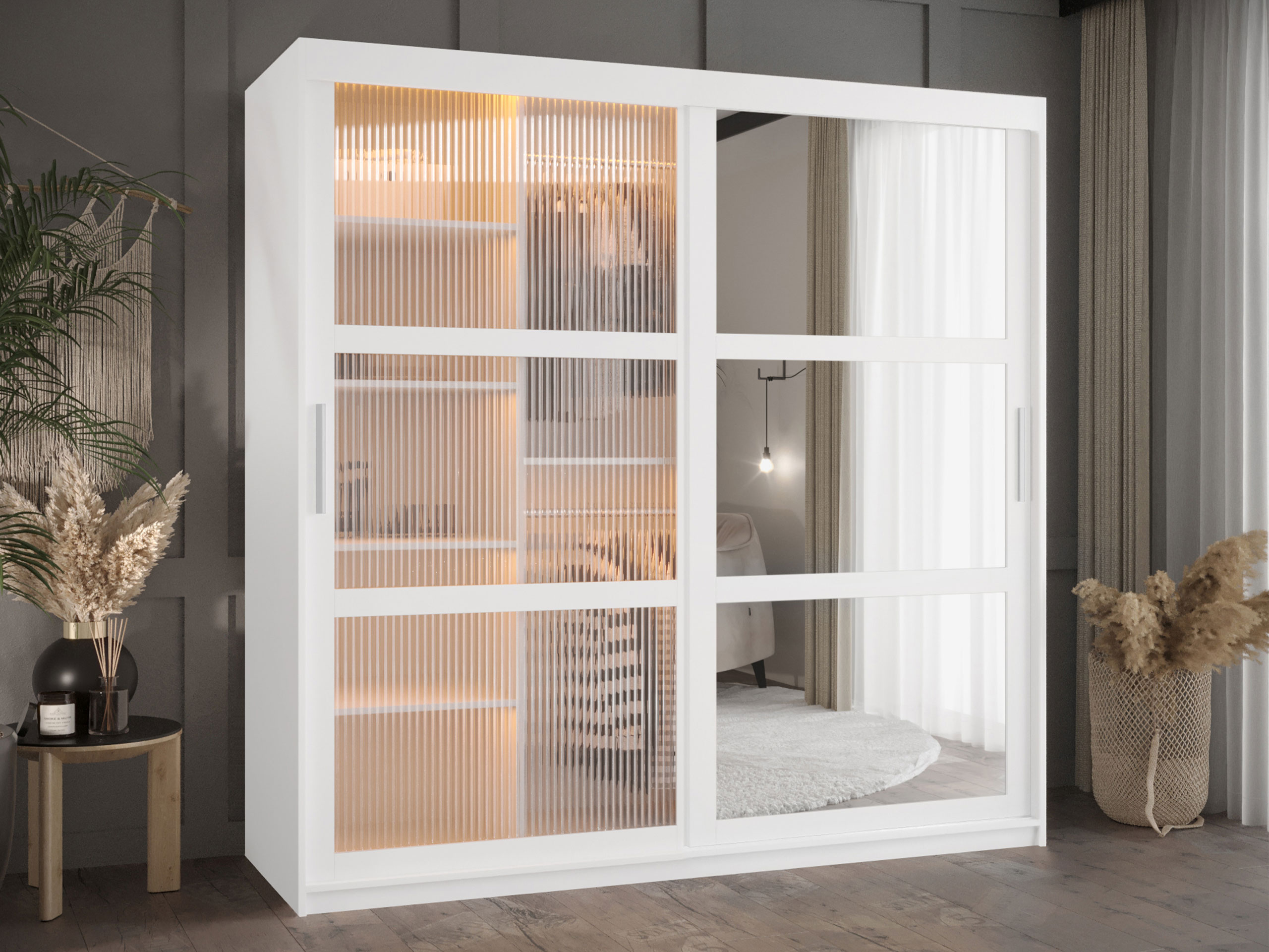 Kledingkast Hartford 576 (Wit)