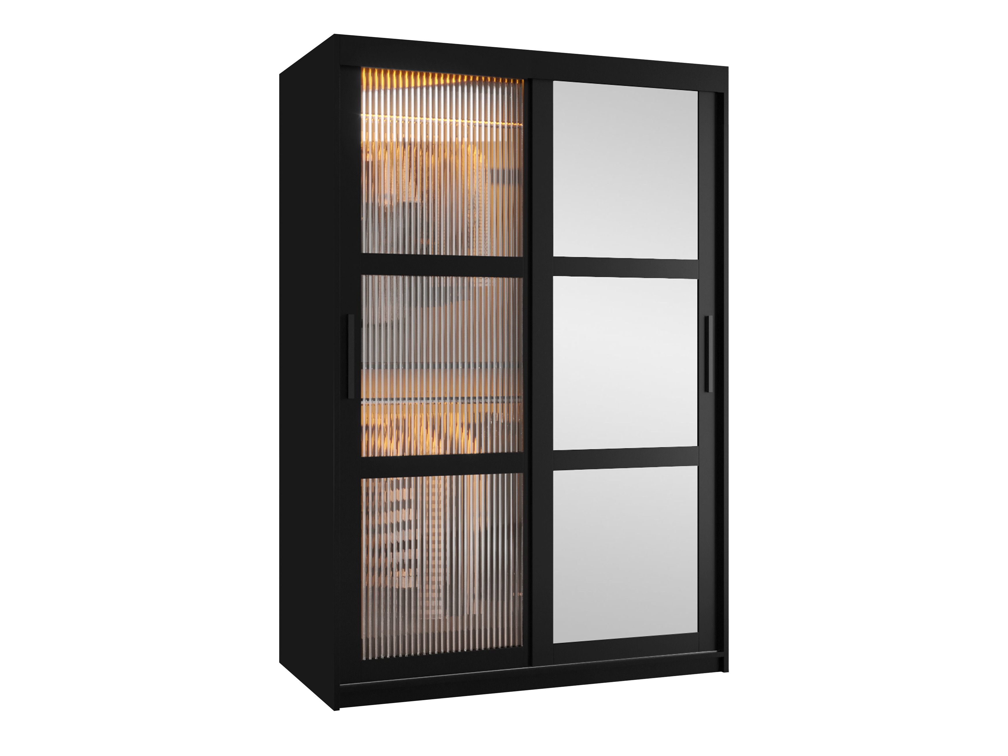 Kledingkast Hartford 576 (Zwart)