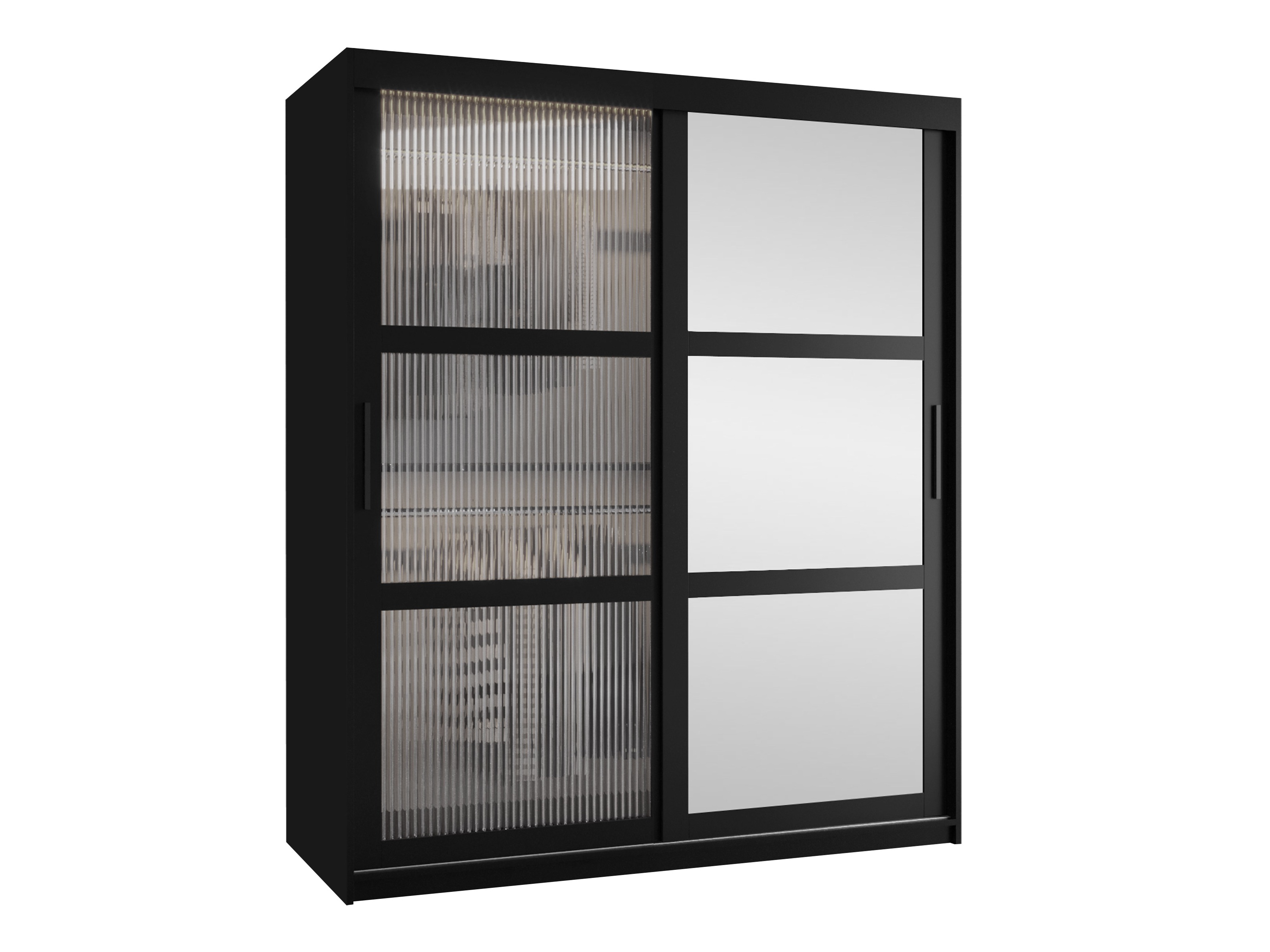 Kledingkast Hartford 576 (Zwart)