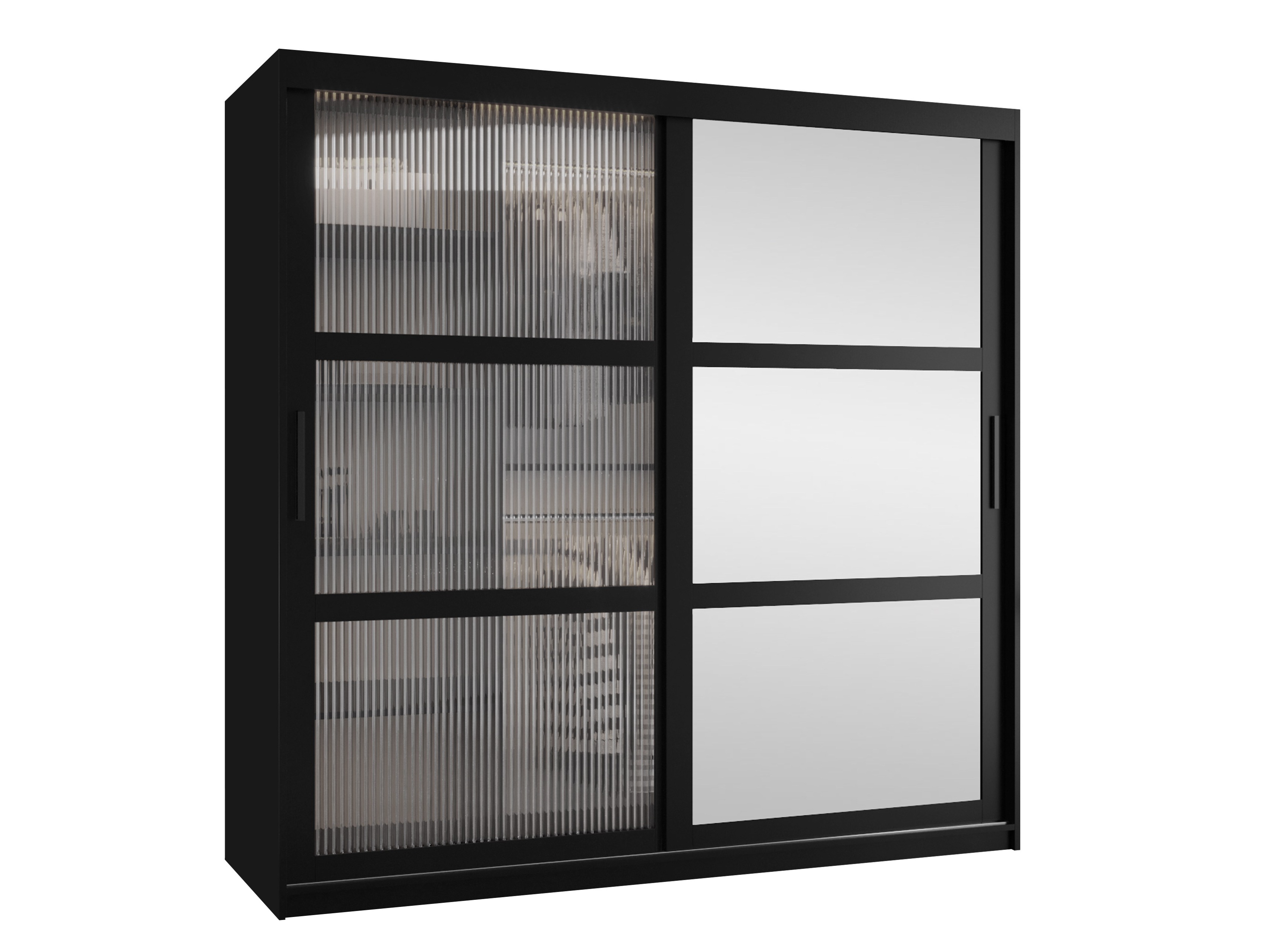 Kledingkast Hartford 576 (Zwart)