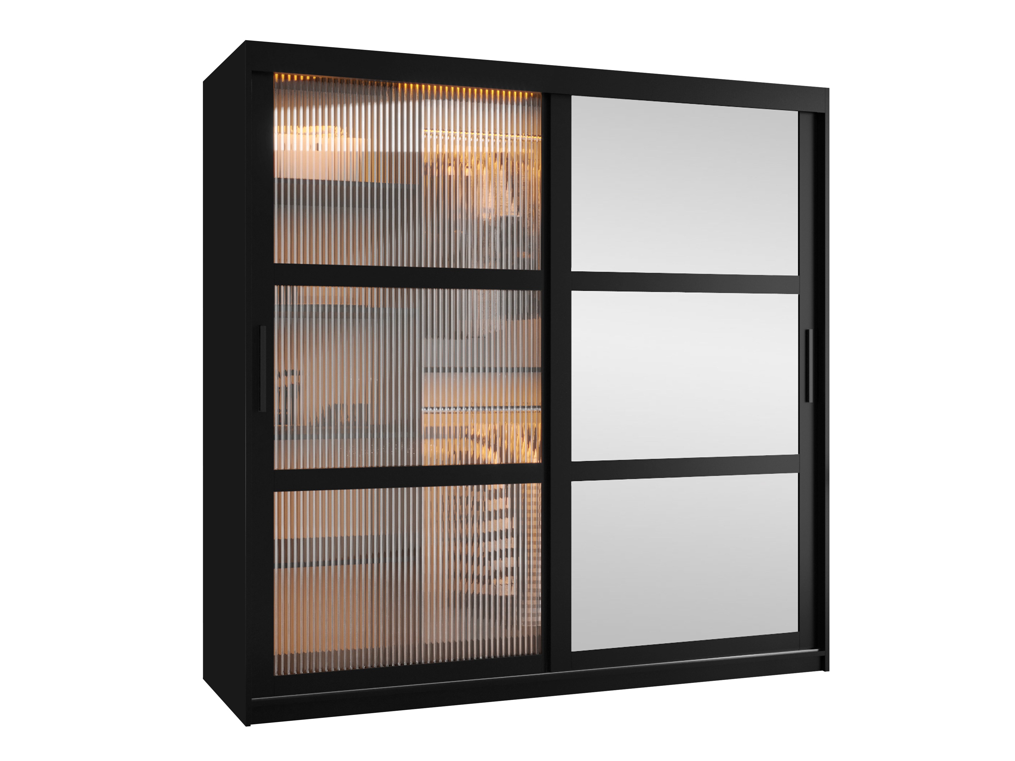 Kledingkast Hartford 576 (Zwart)