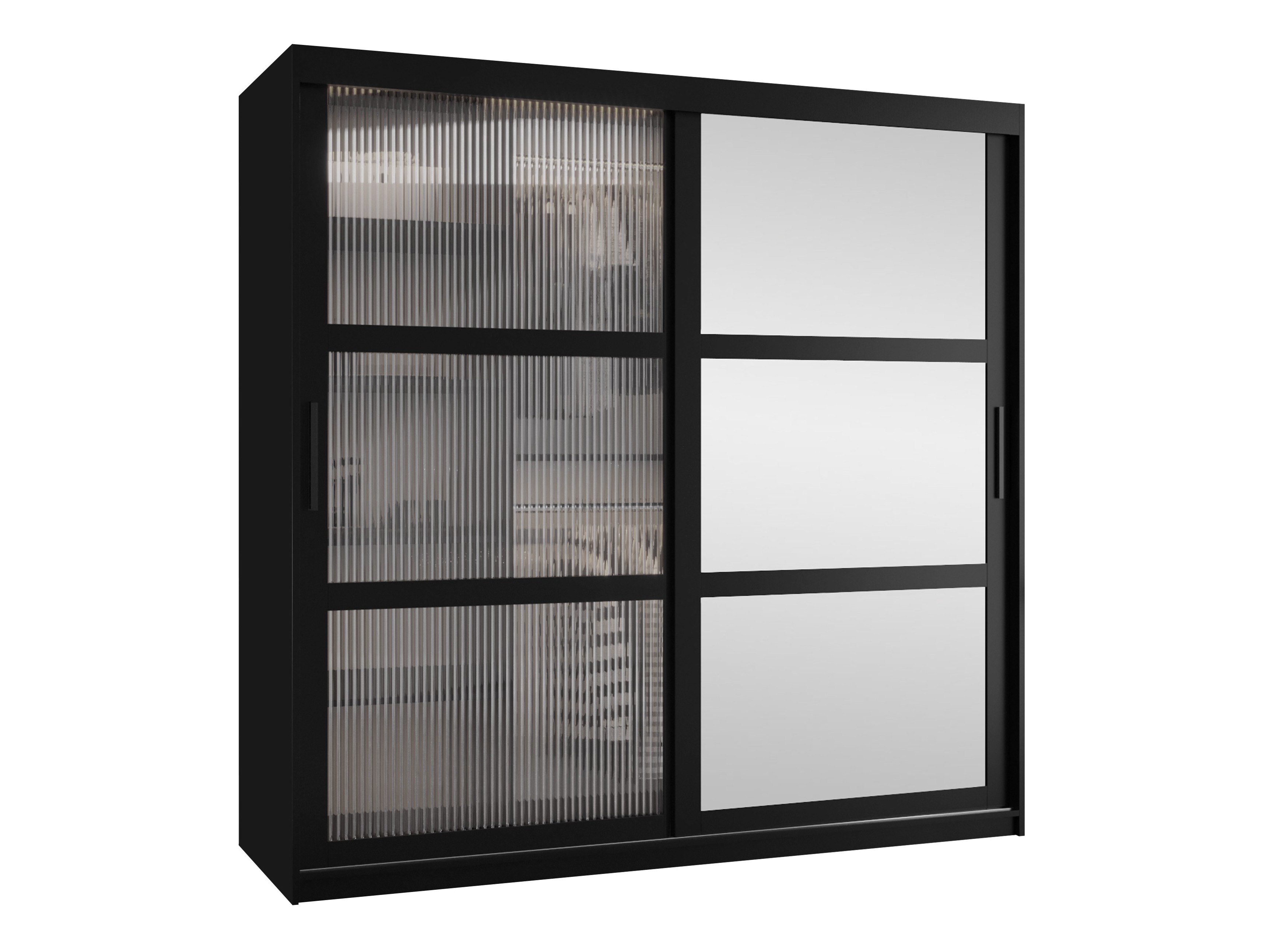 Kledingkast Hartford 576 (Zwart)