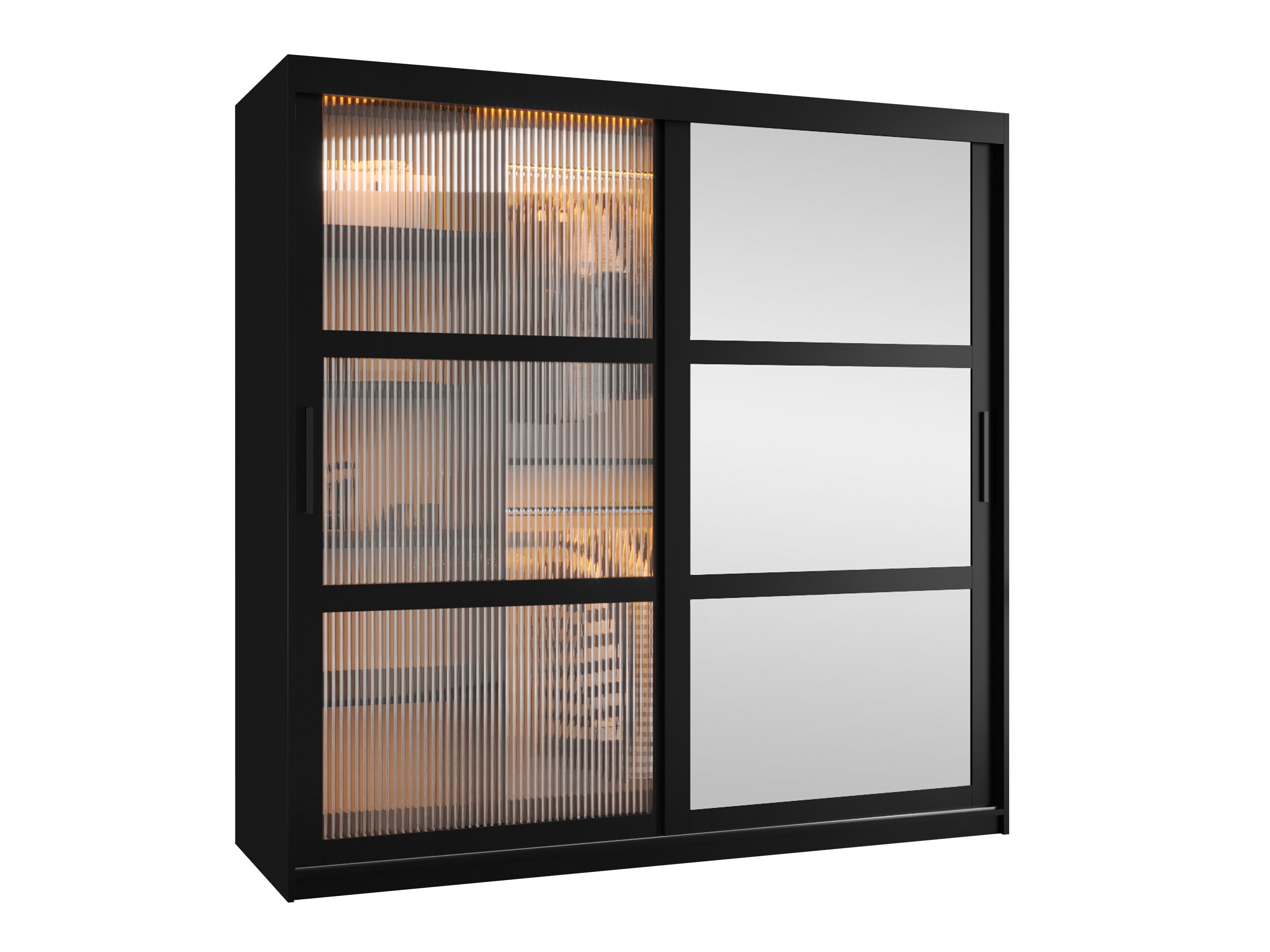 Kledingkast Hartford 576 (Zwart)