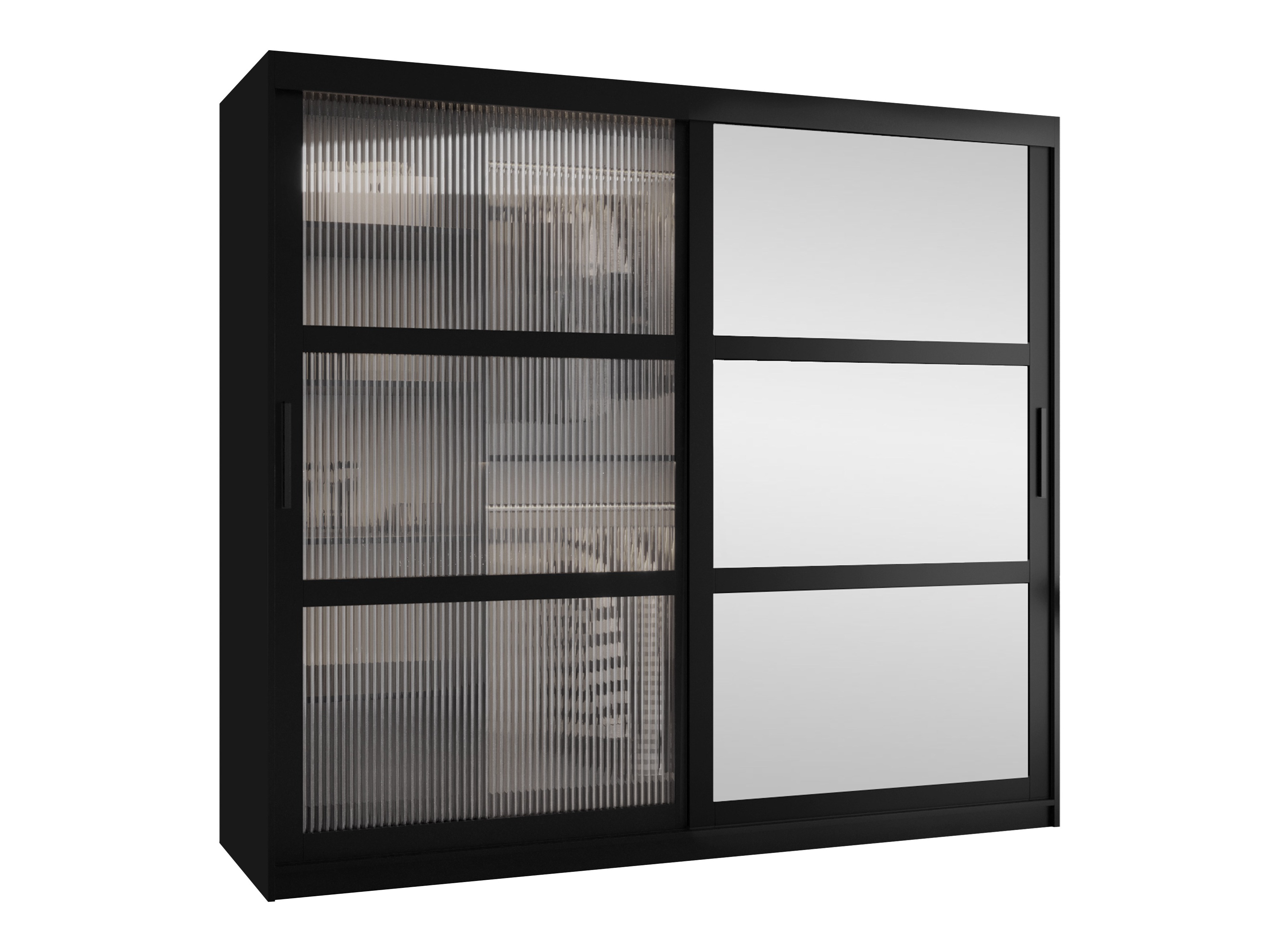 Kledingkast Hartford 576 (Zwart)