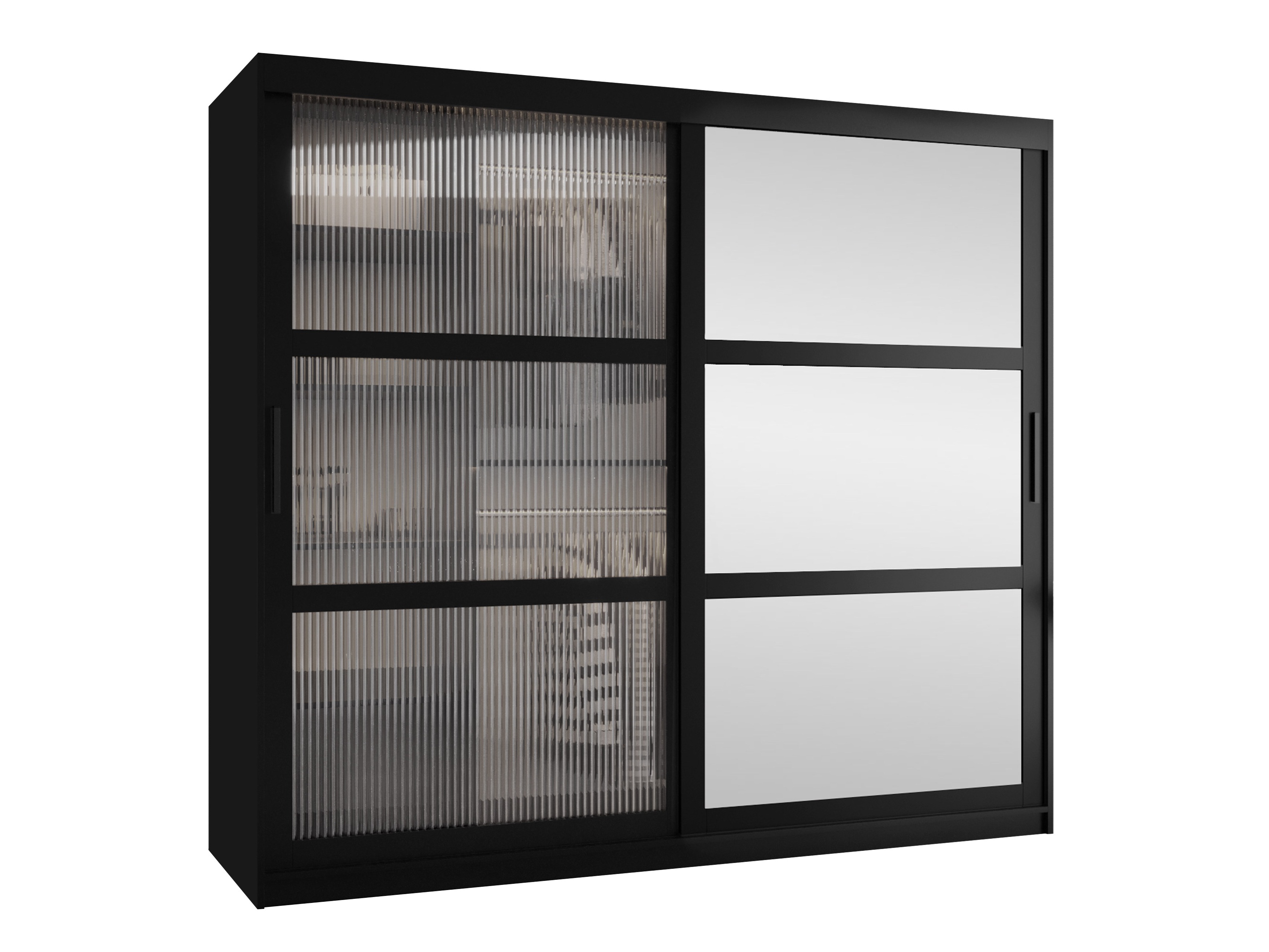 Kledingkast Hartford 576 (Zwart)