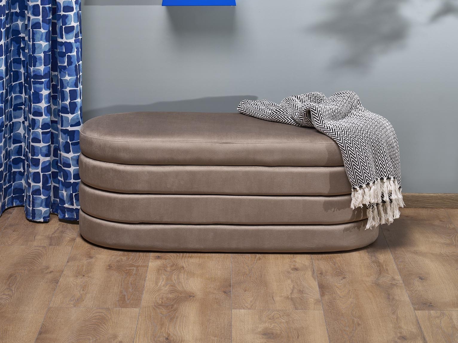 Gestoffeerde bank Houston 2054 (Beige)