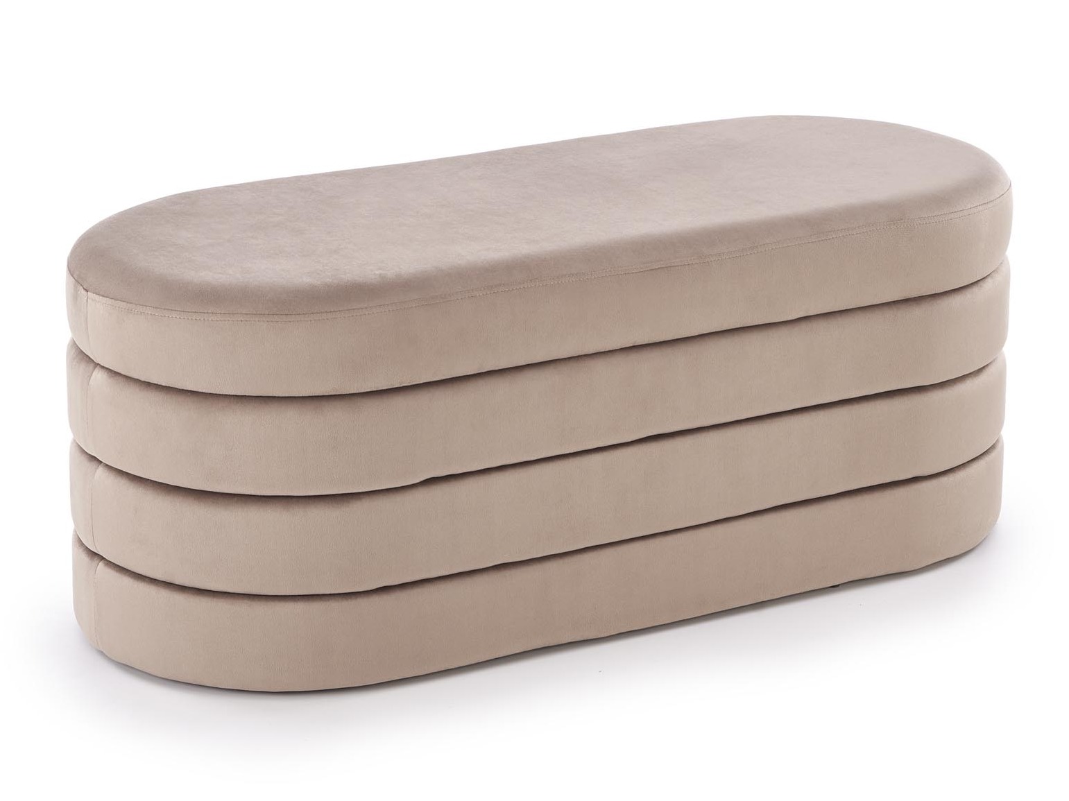 Gestoffeerde hocker Houston 2054 (Beige)