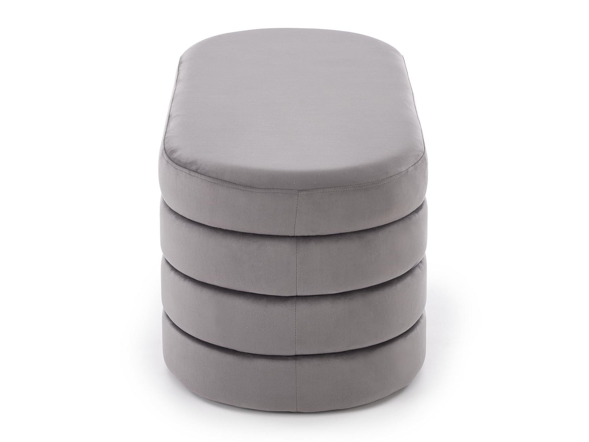 Gestoffeerde hocker Houston 2054 (Grijs)