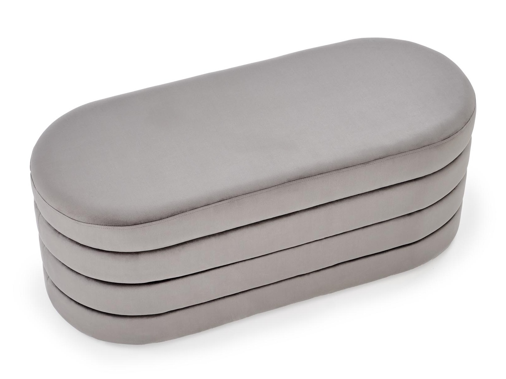 Gestoffeerde hocker Houston 2054 (Grijs)