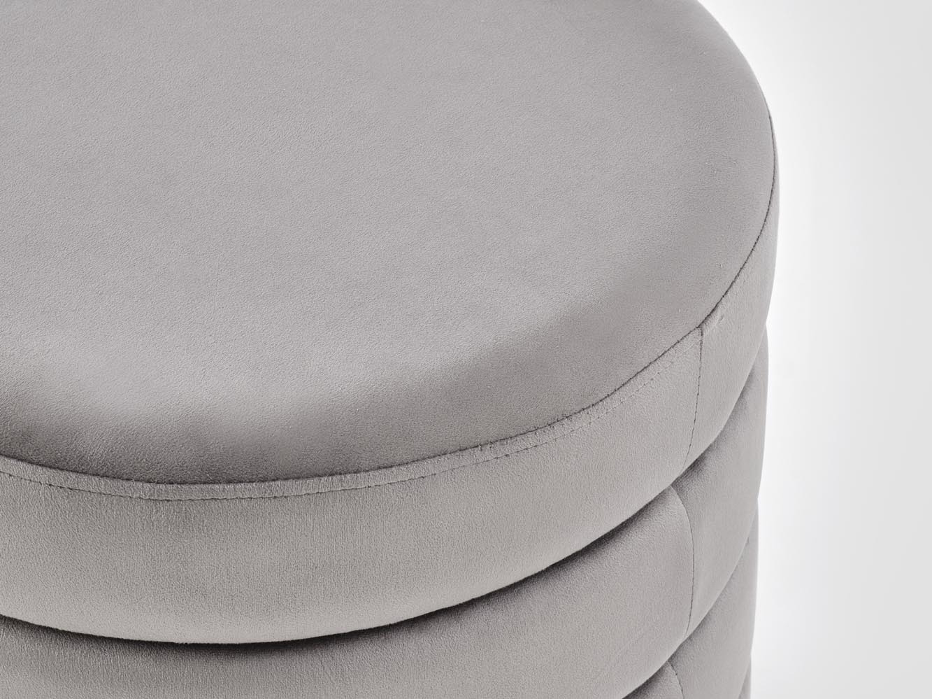 Gestoffeerde hocker Houston 2054 (Grijs)