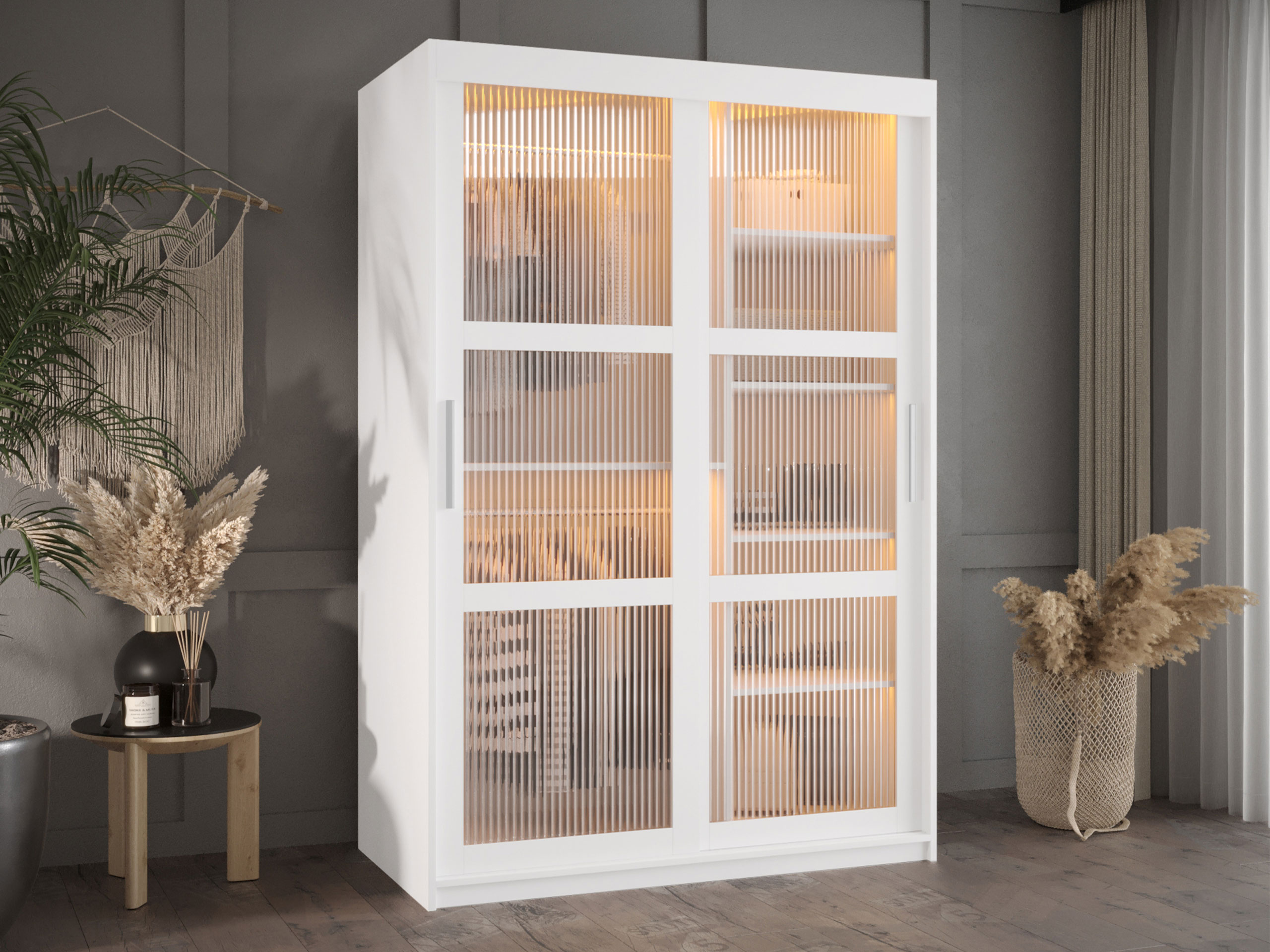 Kledingkast Hartford 575 (Wit)