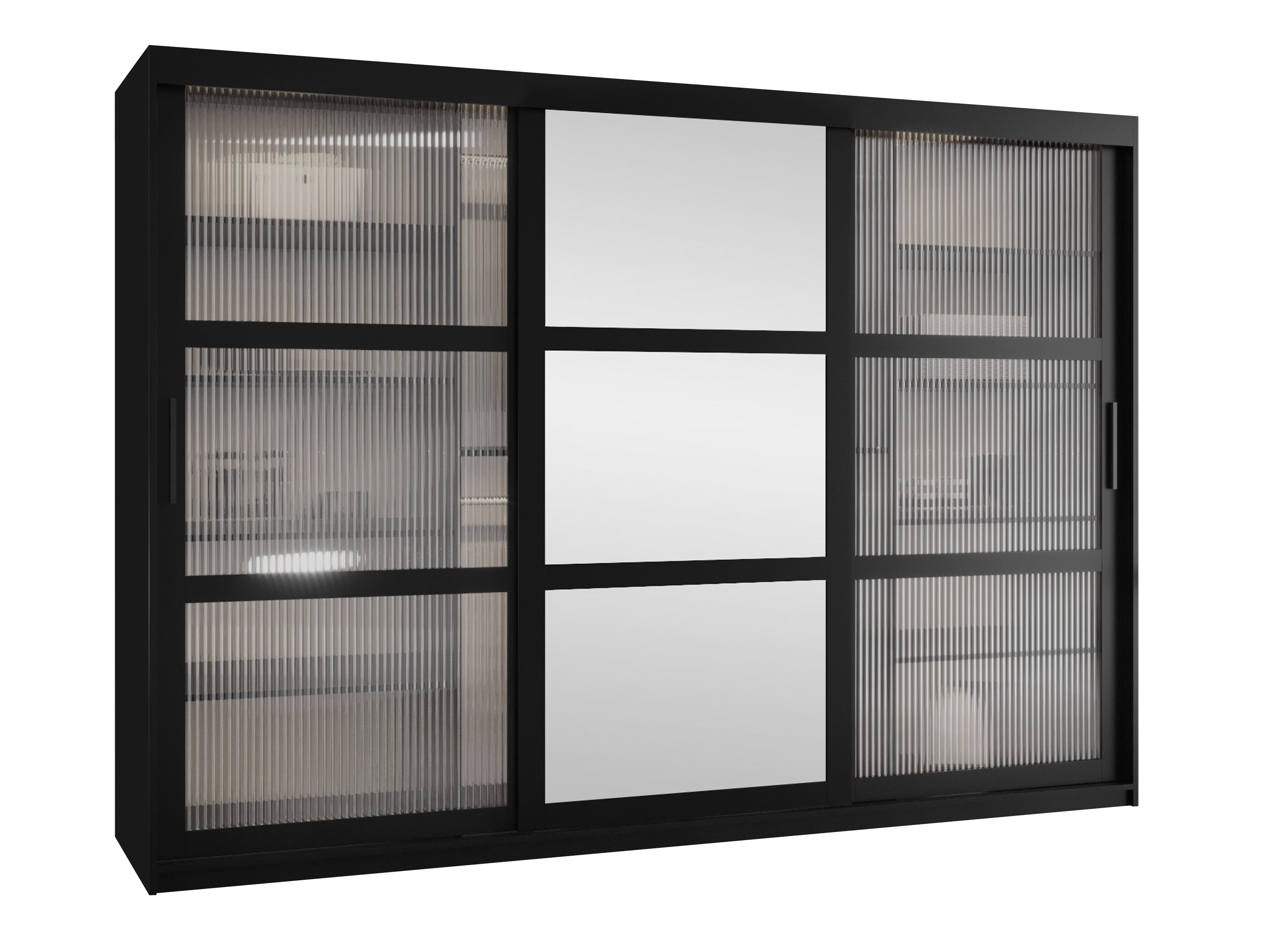 Kledingkast Hartford 576 (Zwart)