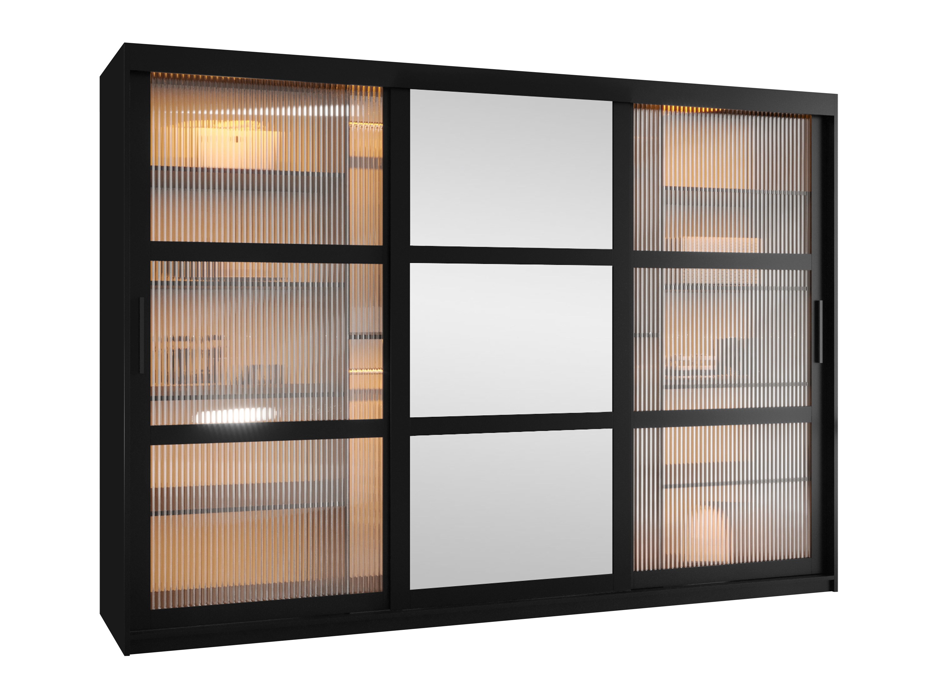 Kledingkast Hartford 576 (Zwart)