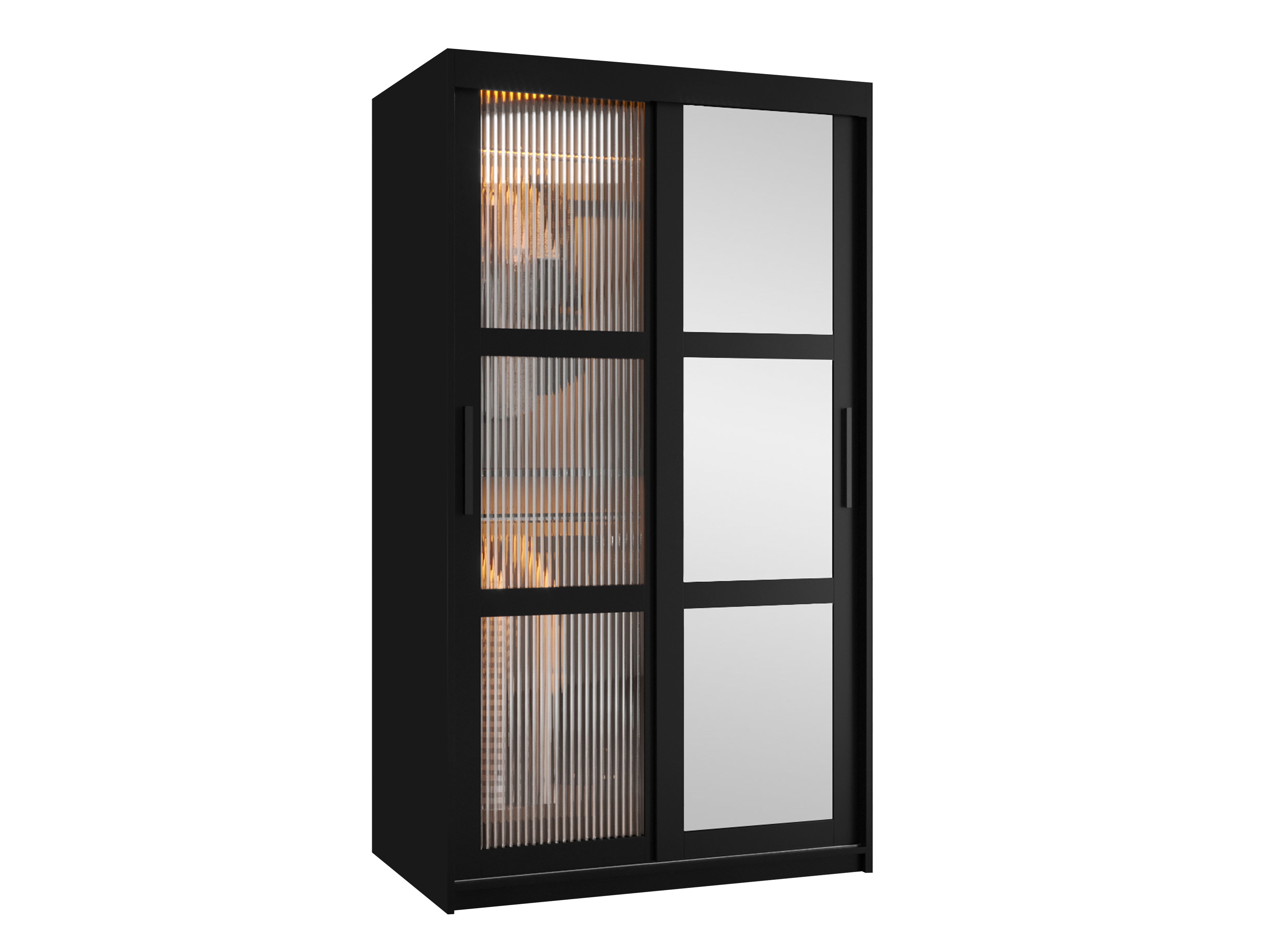 Kledingkast Hartford 576 (Zwart)