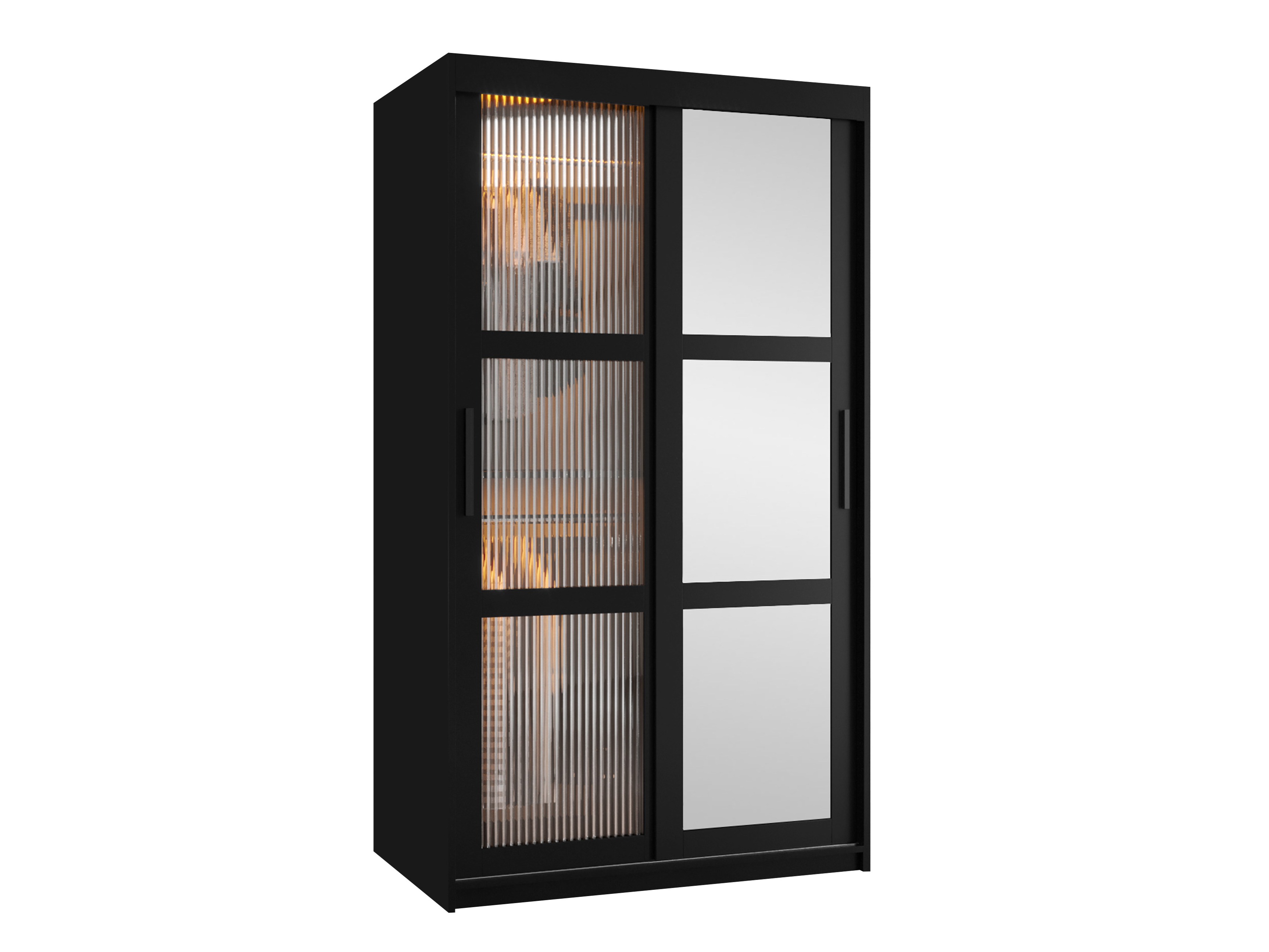 Kledingkast Hartford 576 (Zwart)