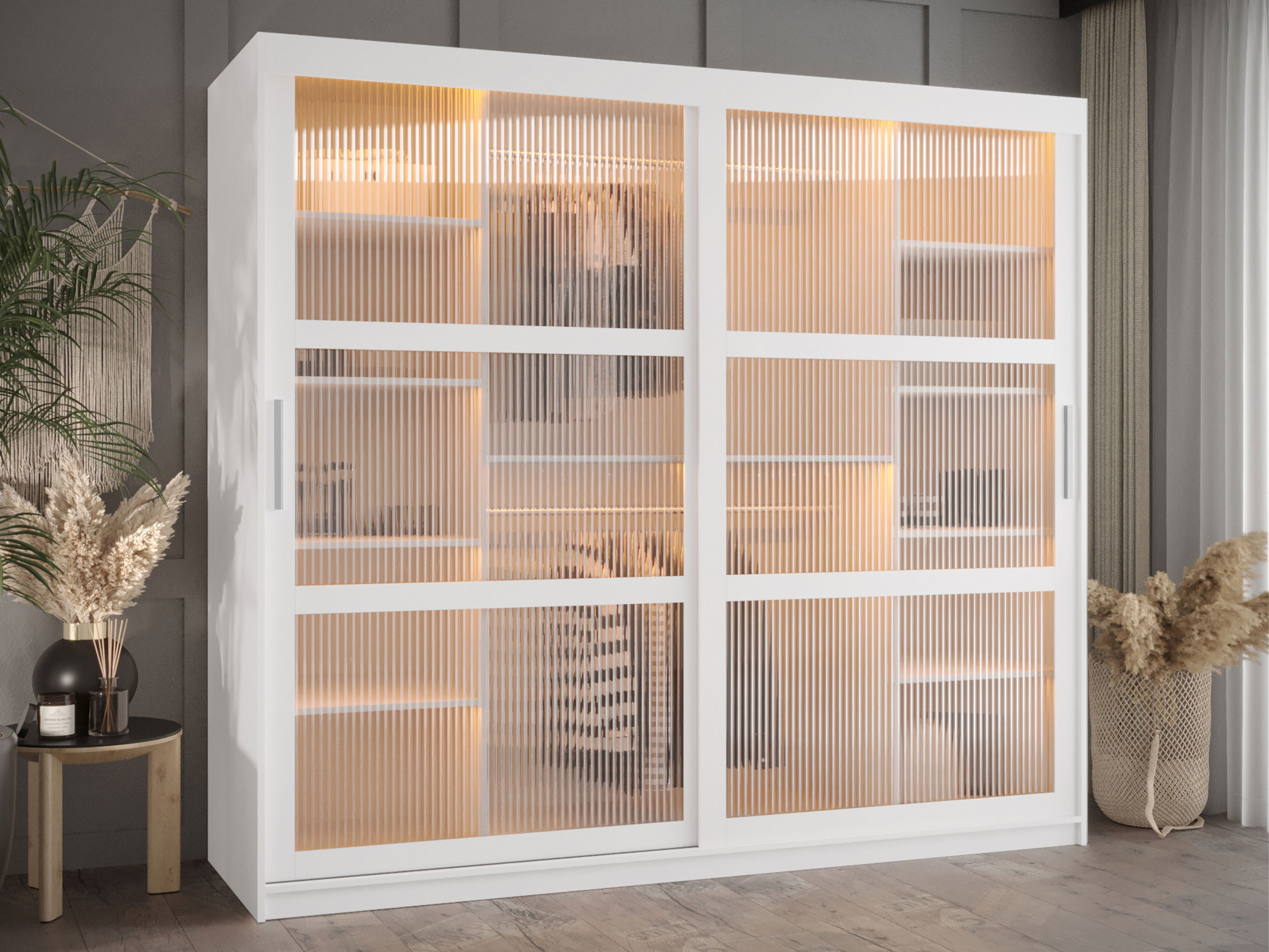 Kledingkast Hartford 575 (Wit)