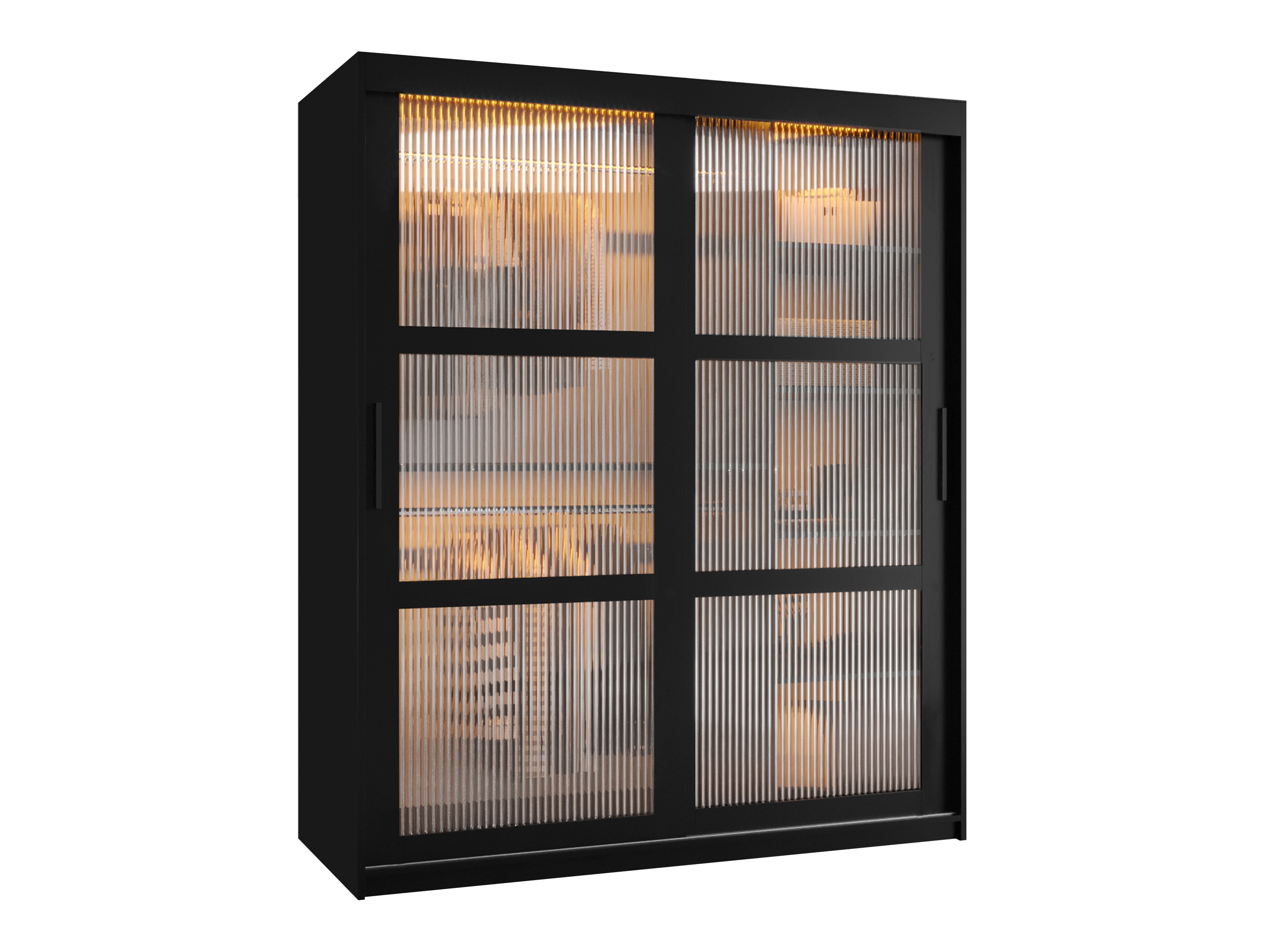 Kledingkast Hartford 575 (Zwart)