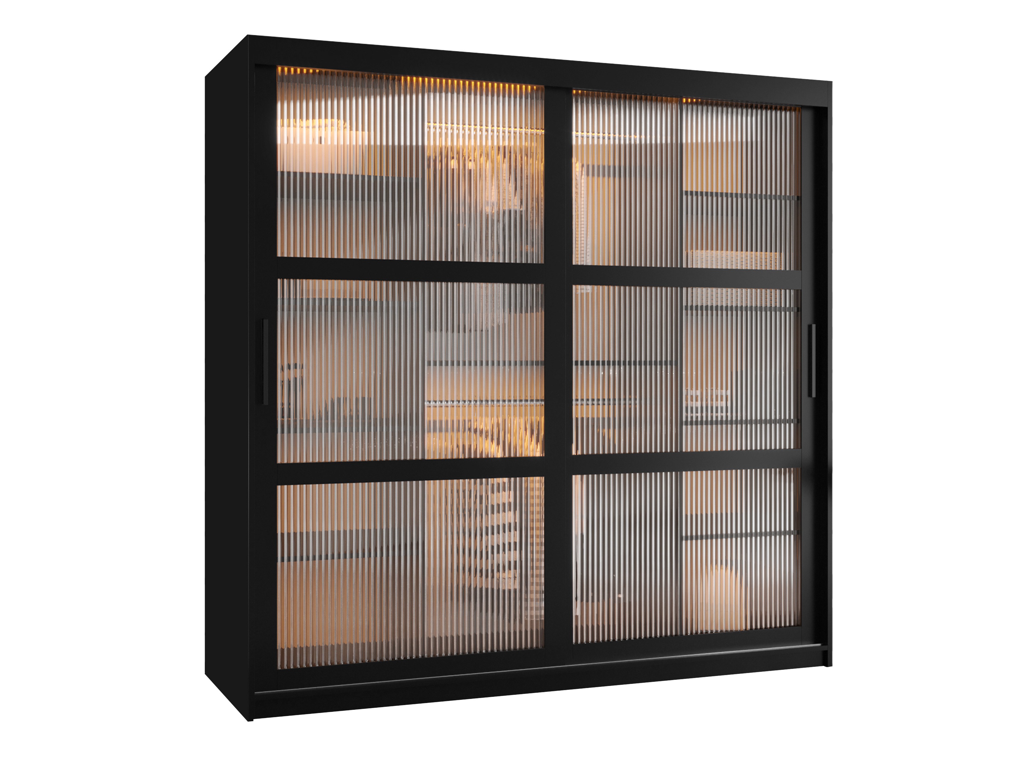 Kledingkast Hartford 575 (Zwart)