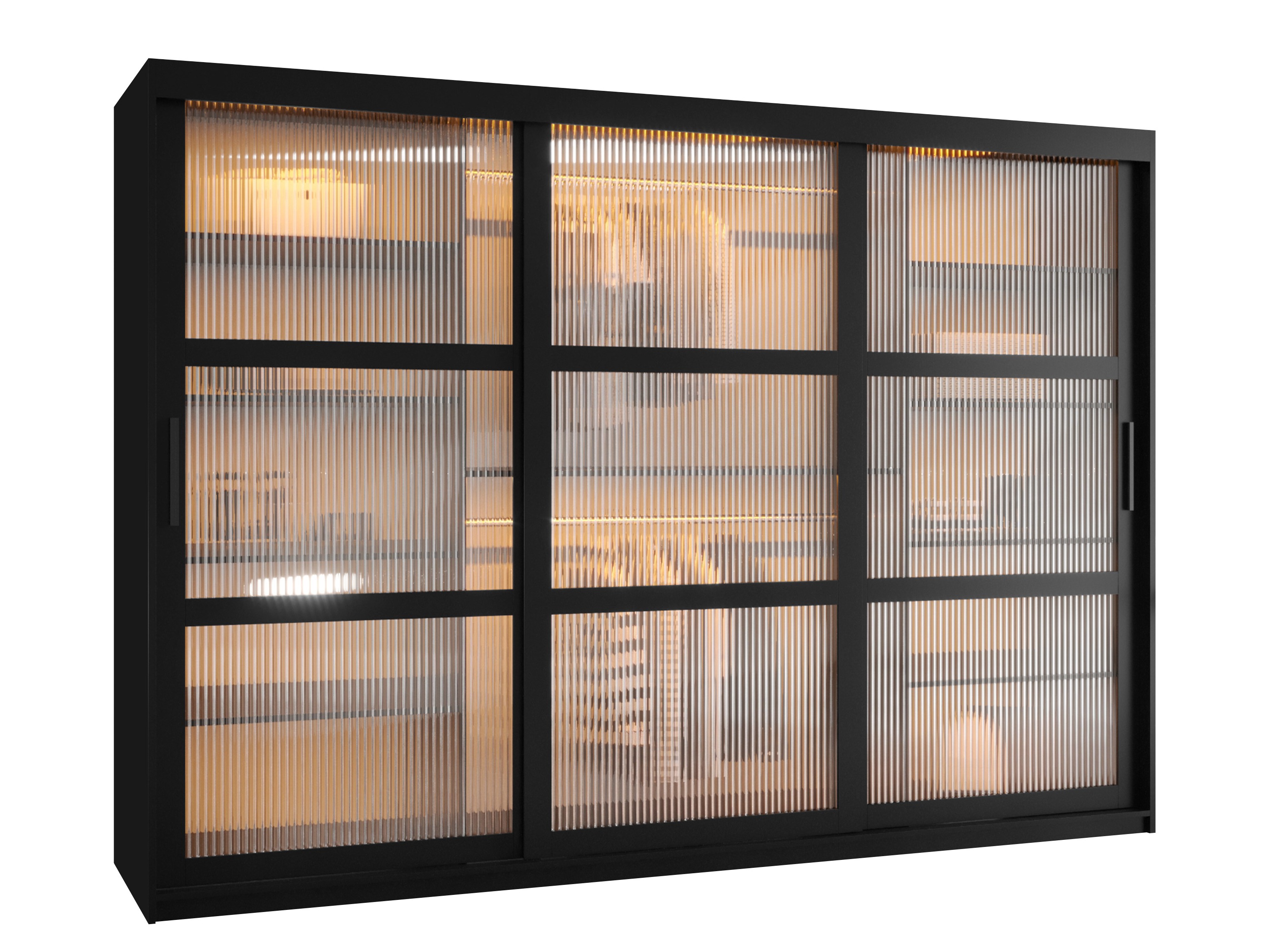 Kledingkast Hartford 575 (Zwart)