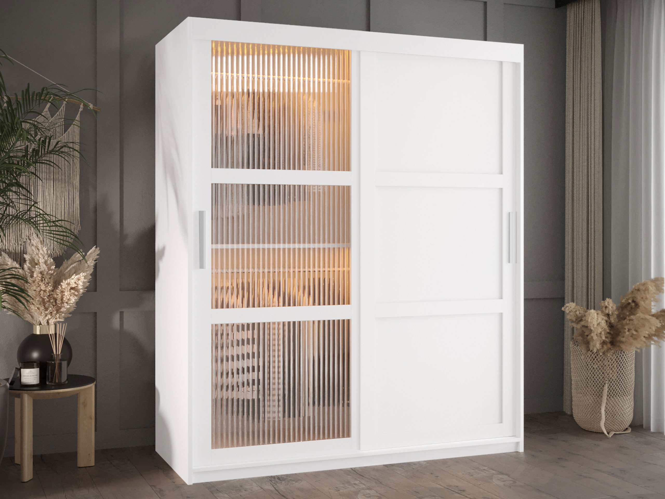 Kledingkast Hartford 577 (Wit)