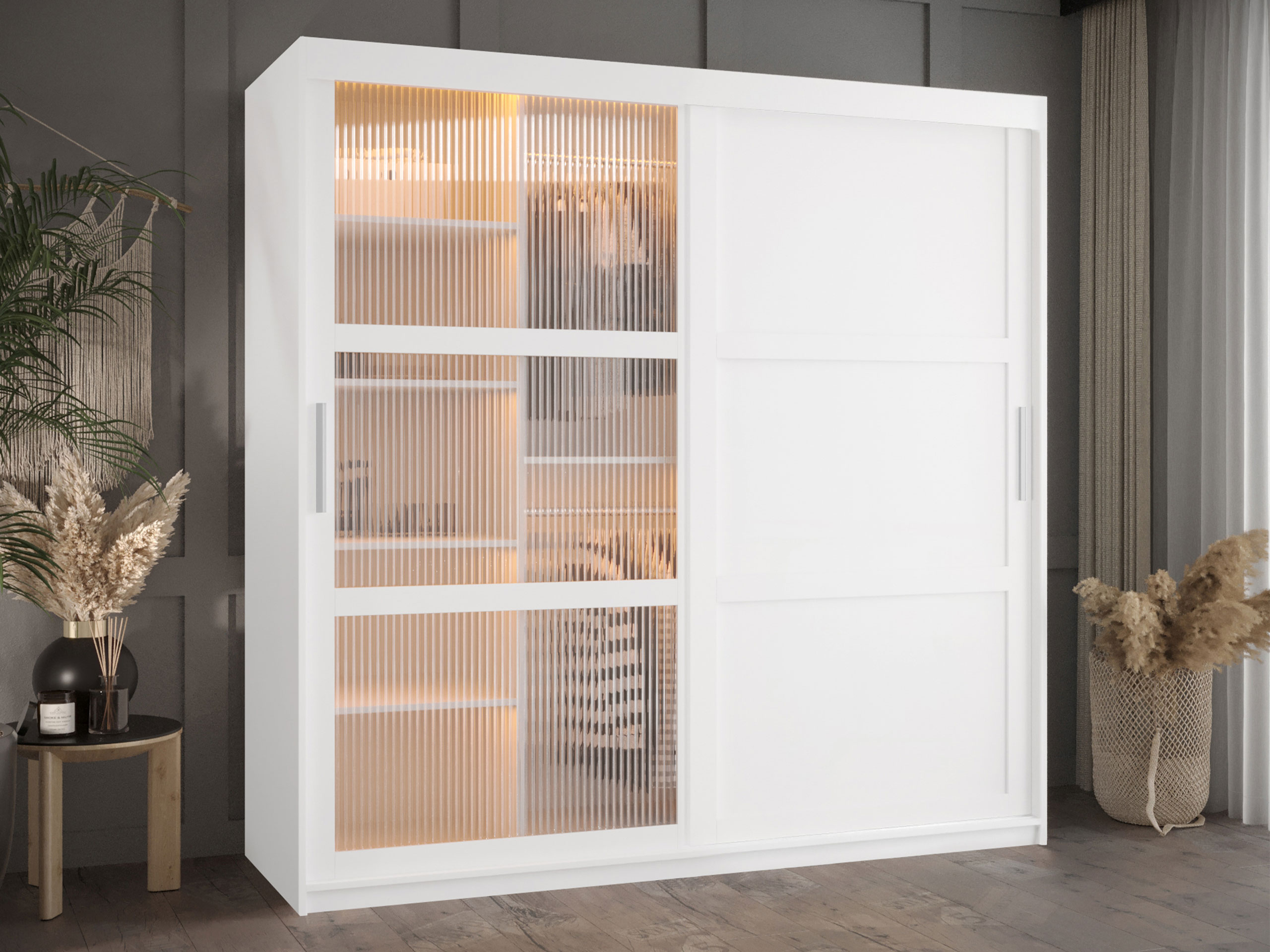 Kledingkast Hartford 577 (Wit)