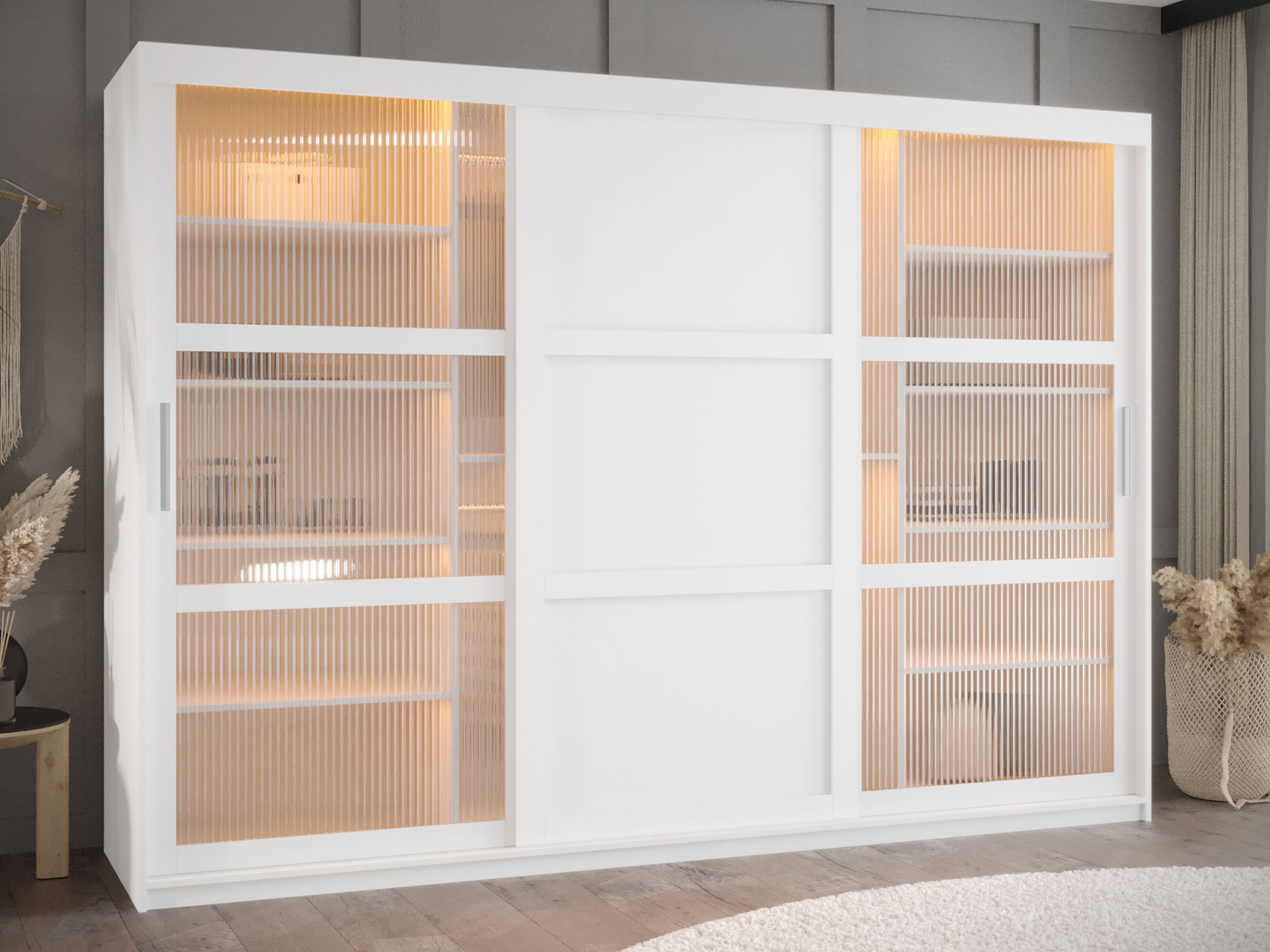 Kledingkast Hartford 577 (Wit)