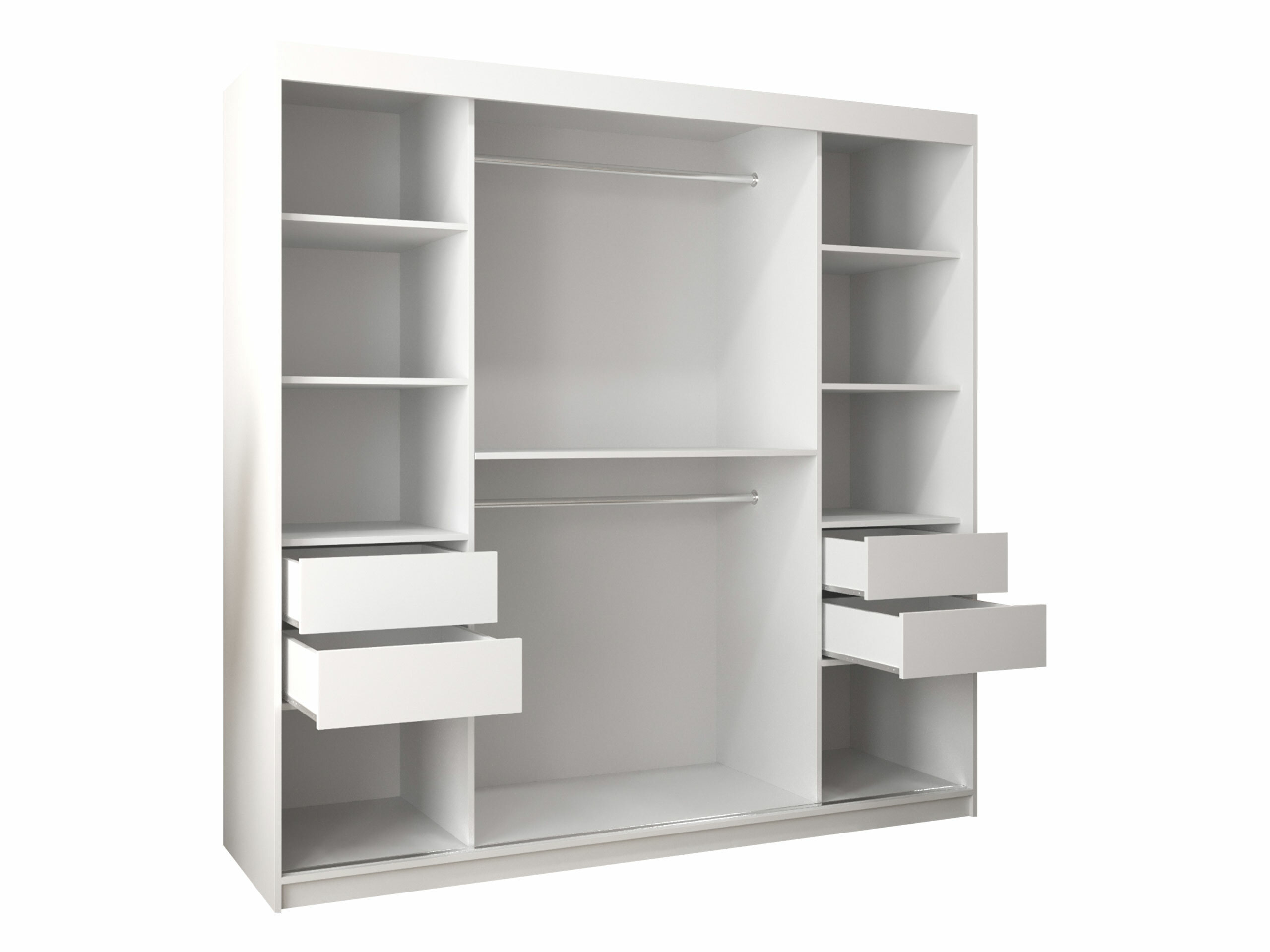 Kledingkast Hartford 577 (Wit)