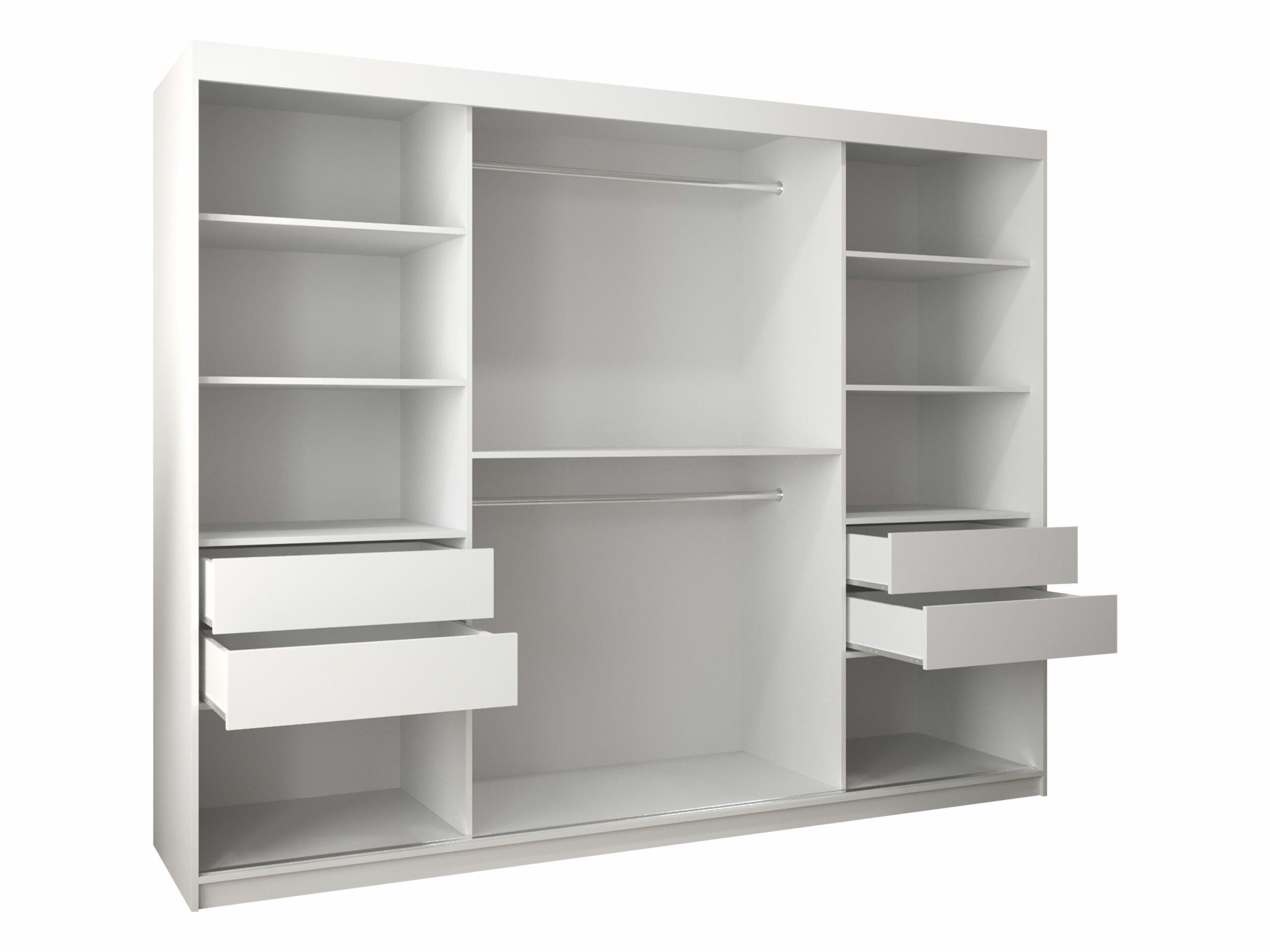 Kledingkast Hartford 577 (Wit)