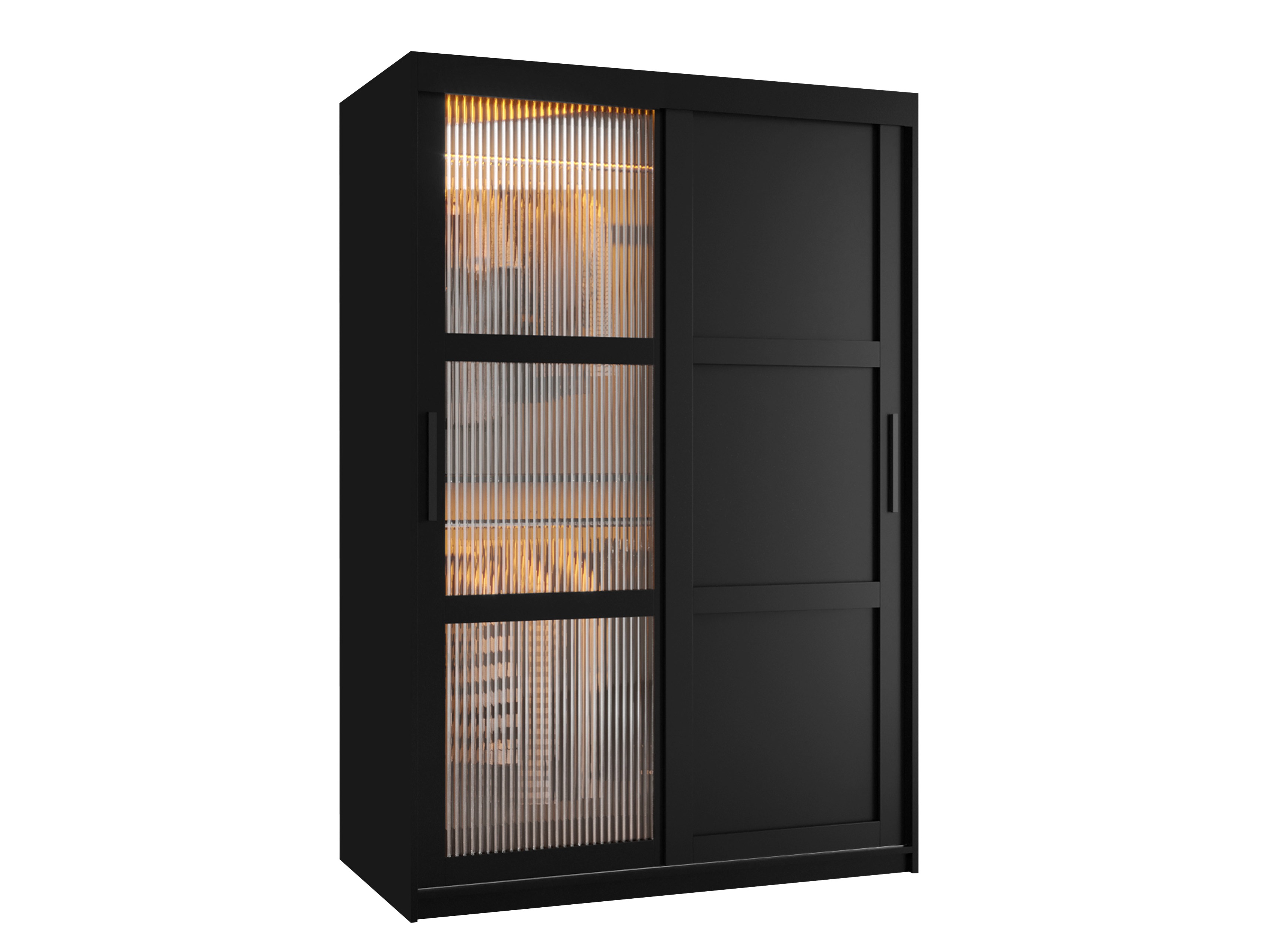 Kledingkast Hartford 577 (Zwart)