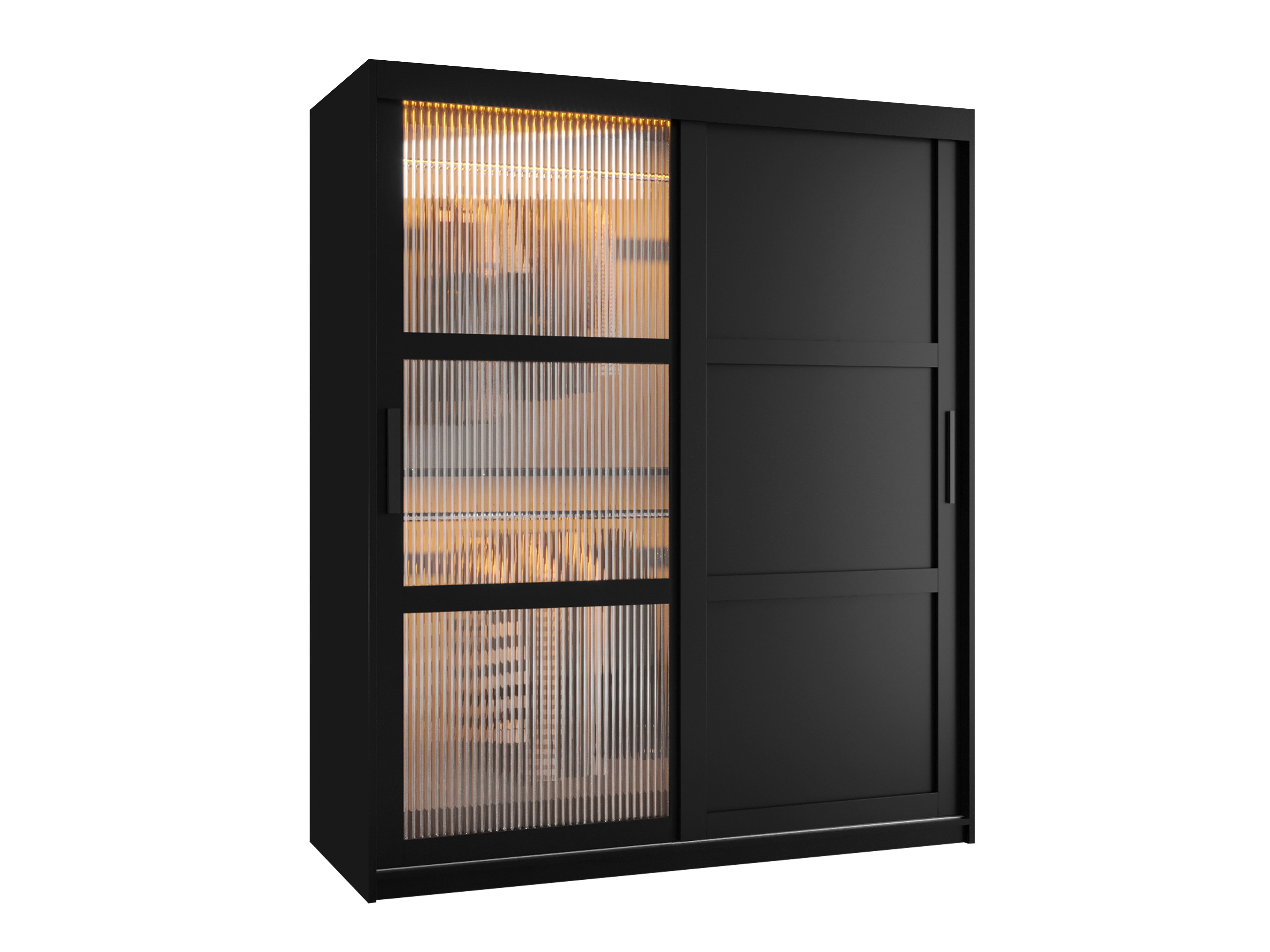 Kledingkast Hartford 577 (Zwart)