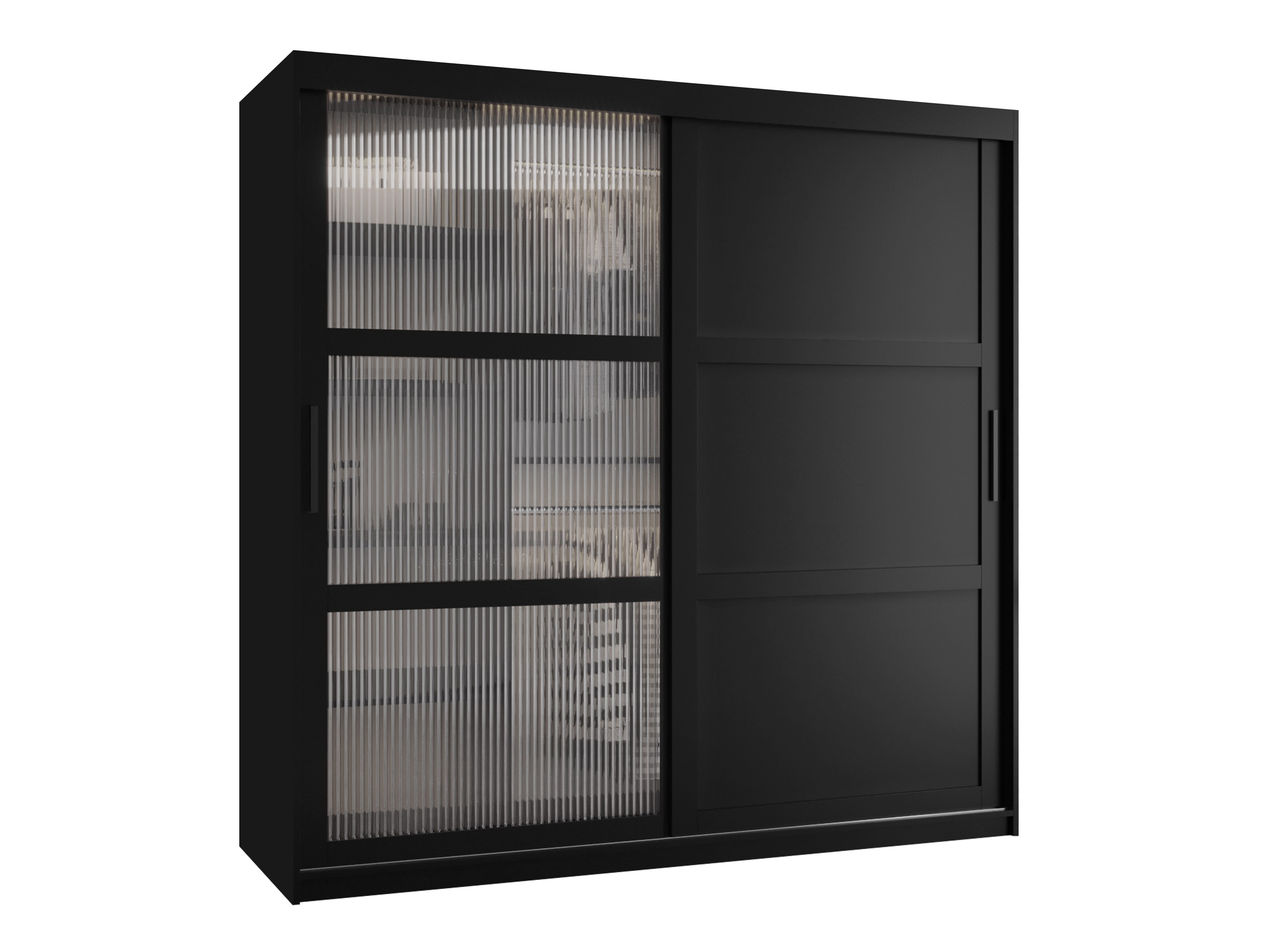 Kledingkast Hartford 577 (Zwart)