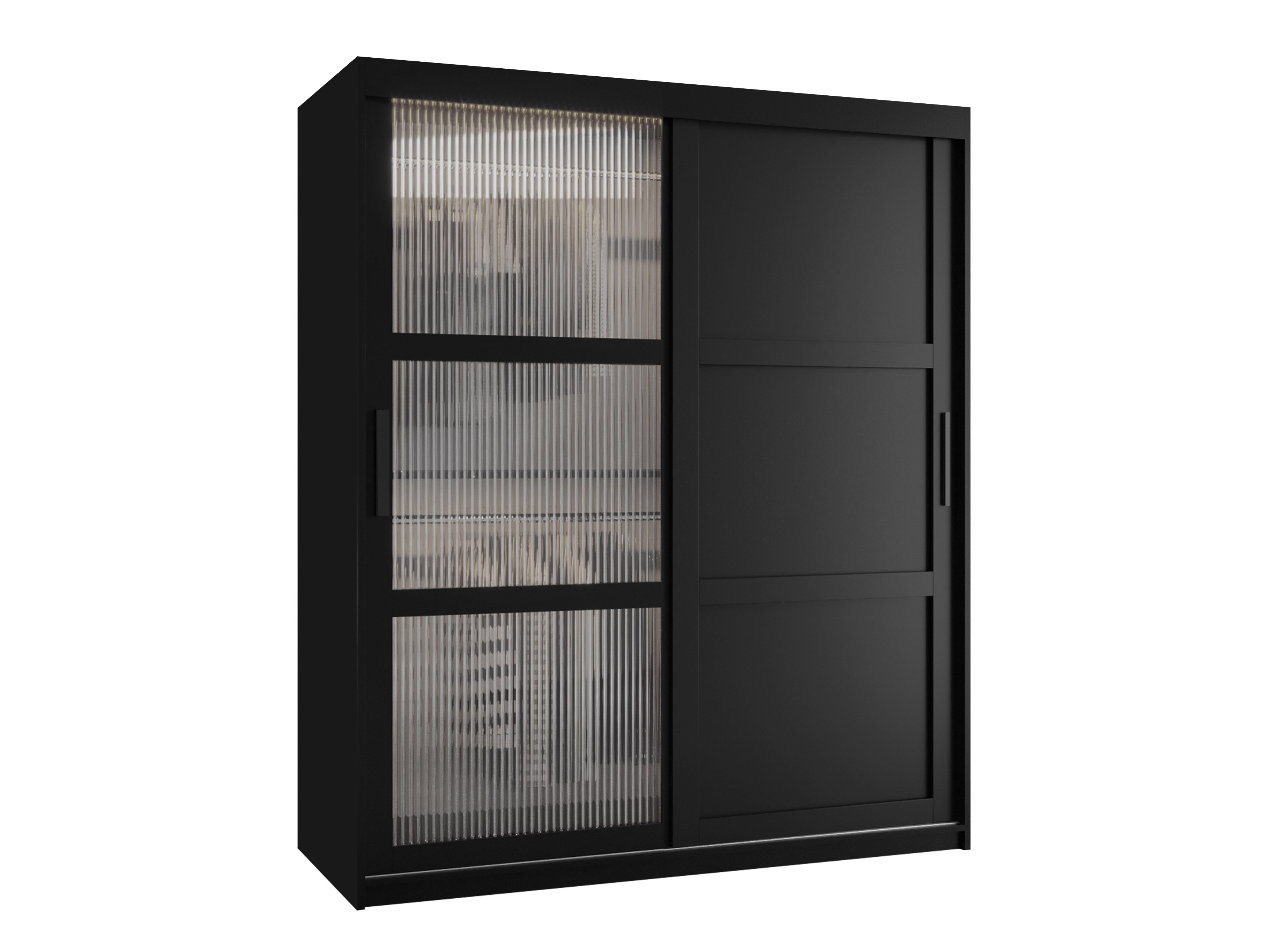 Kledingkast Hartford 577 (Zwart)