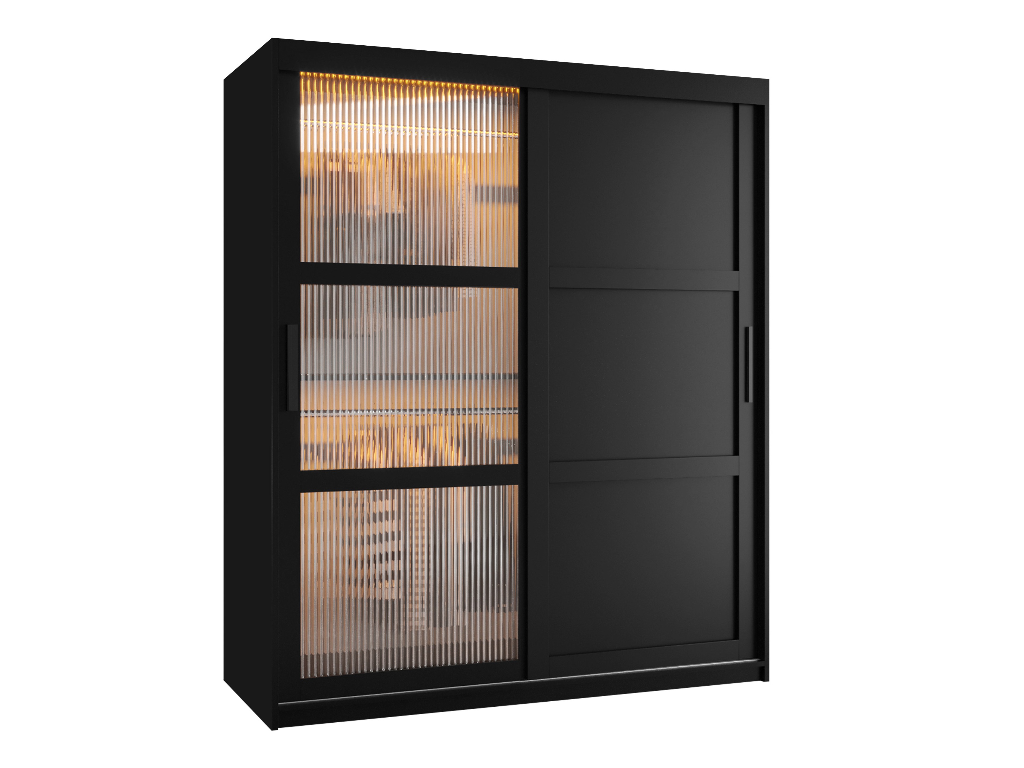 Kledingkast Hartford 577 (Zwart)