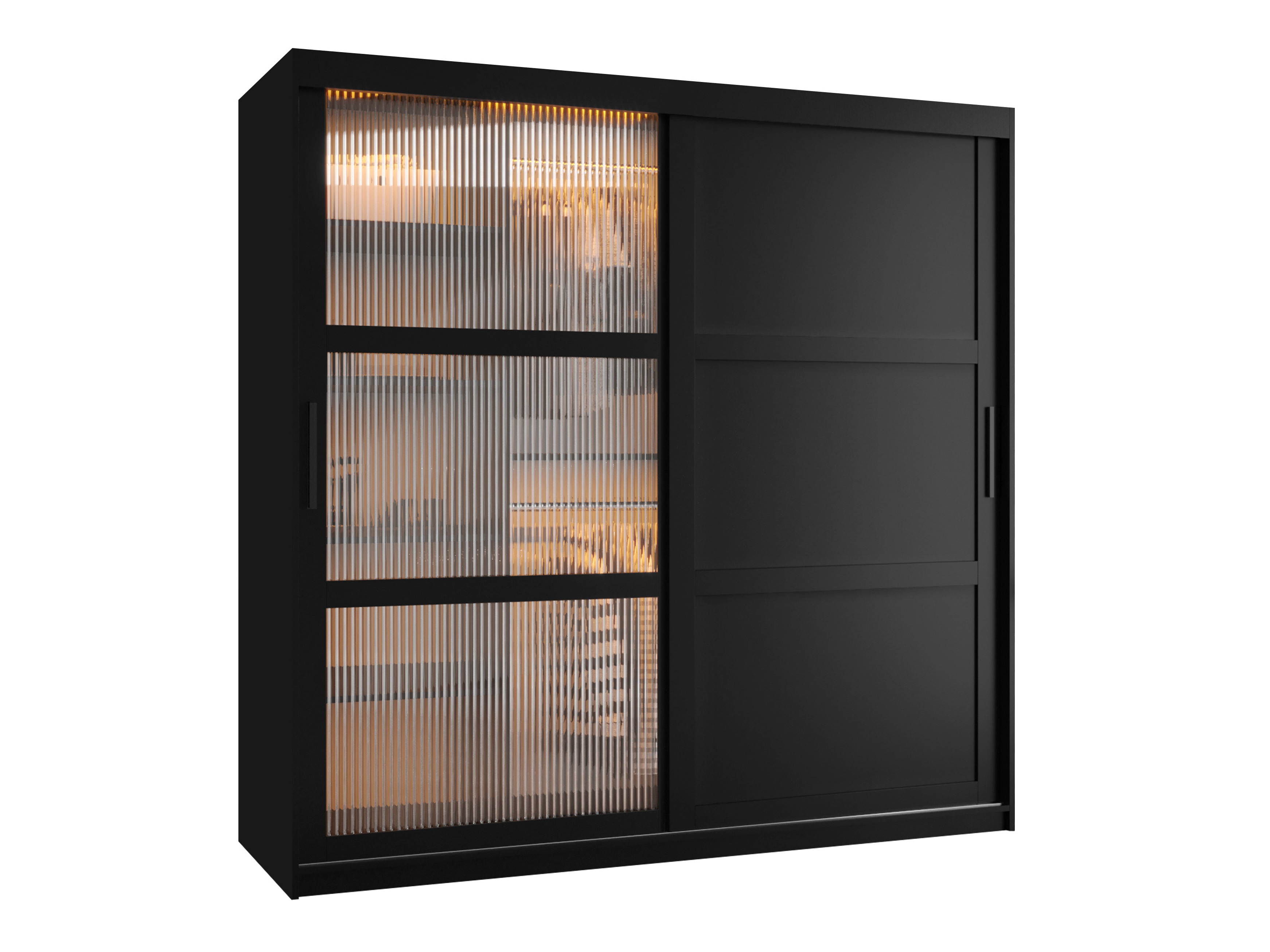 Kledingkast Hartford 577 (Zwart)