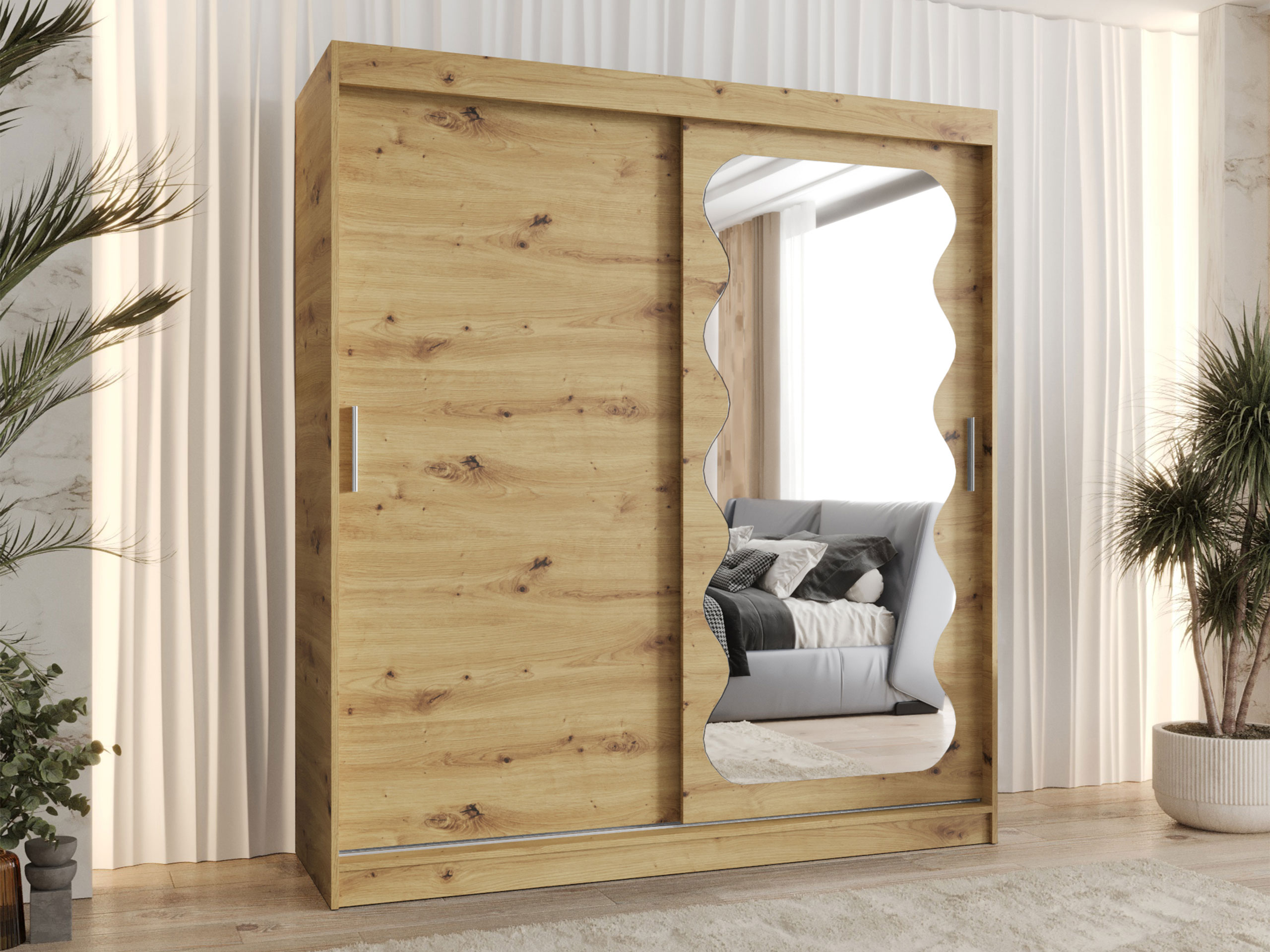 Kledingkast Hartford 578 (Artisan eiken)