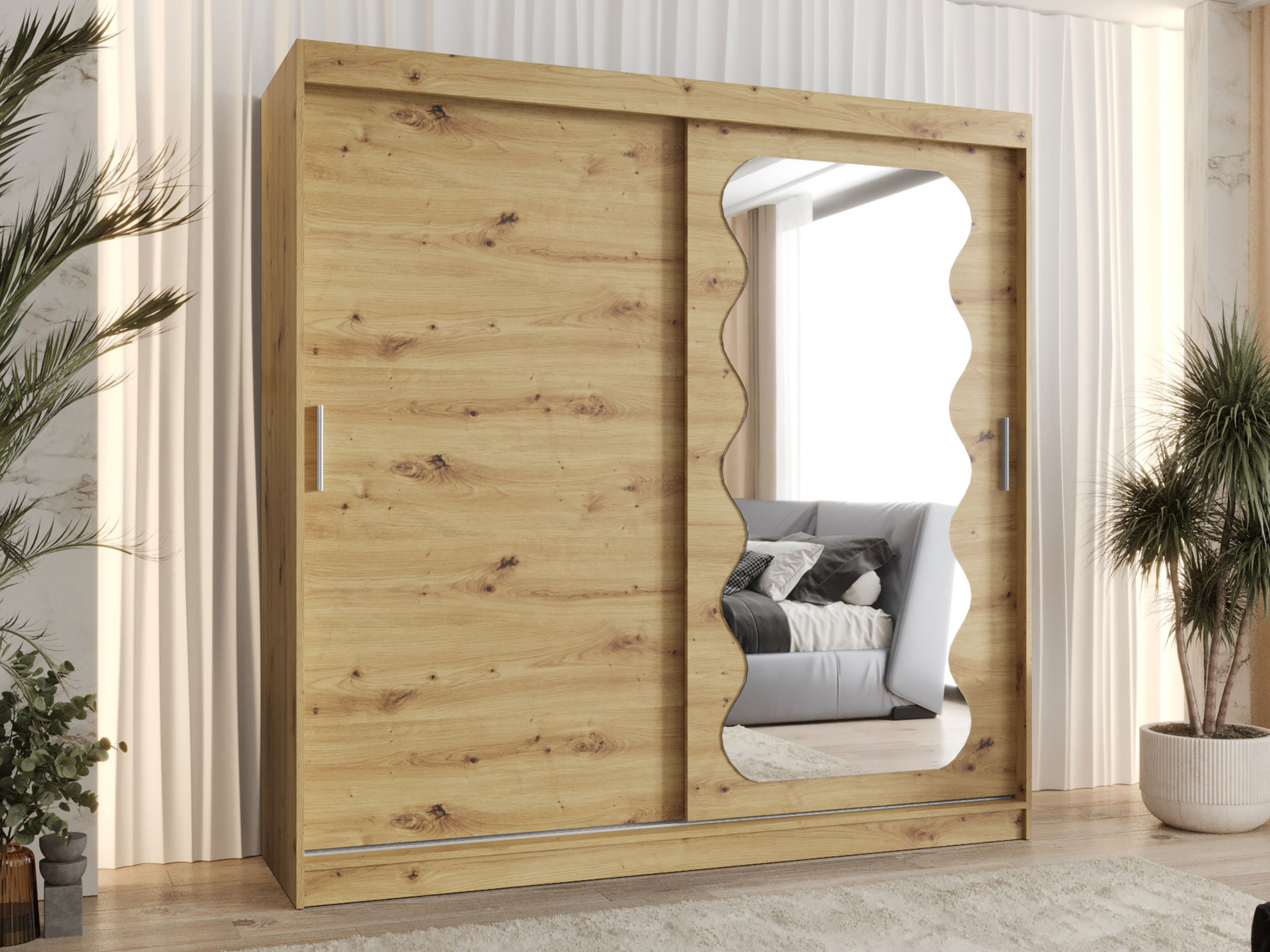 Kledingkast Hartford 578 (Artisan eiken)