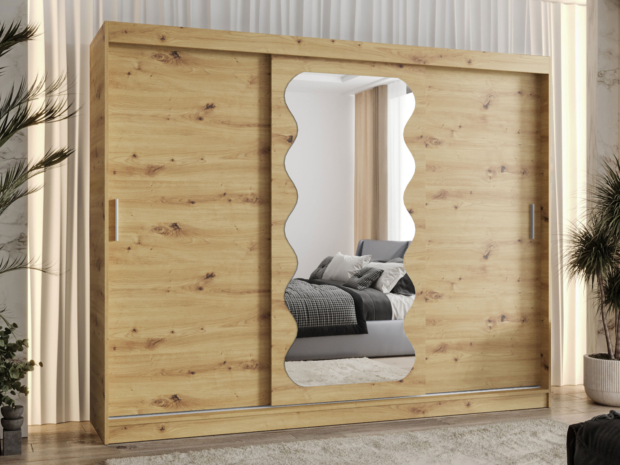 Kledingkast Hartford 578 (Artisan eiken)