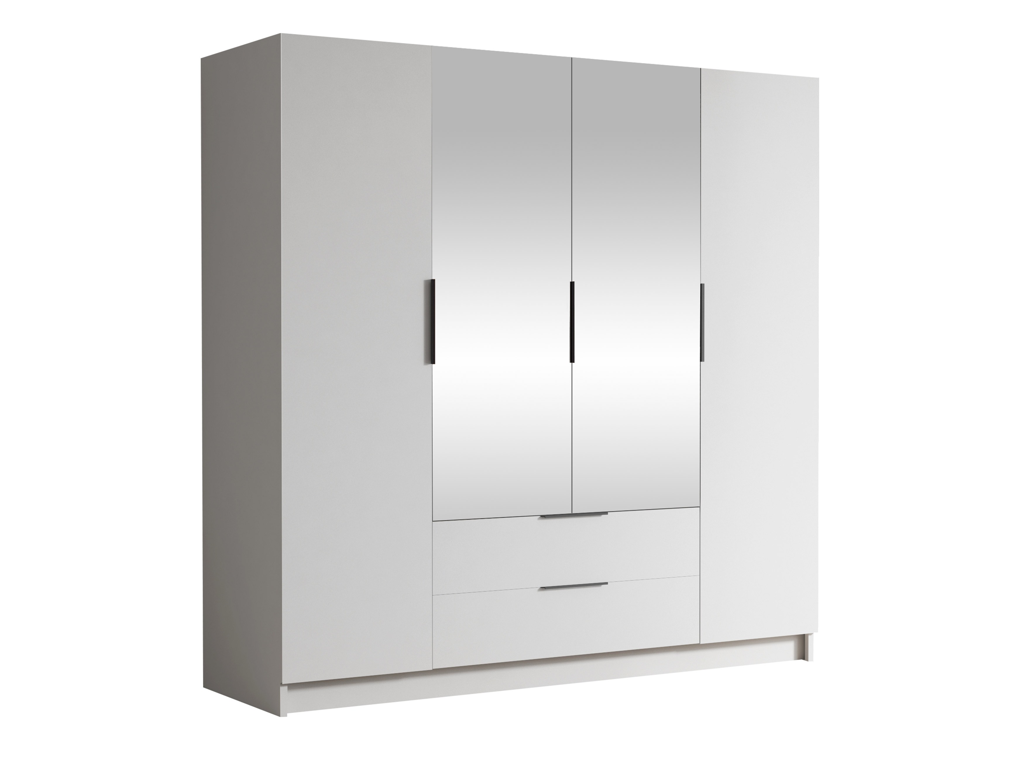 Kledingkast Closico Cadron II (Wit)