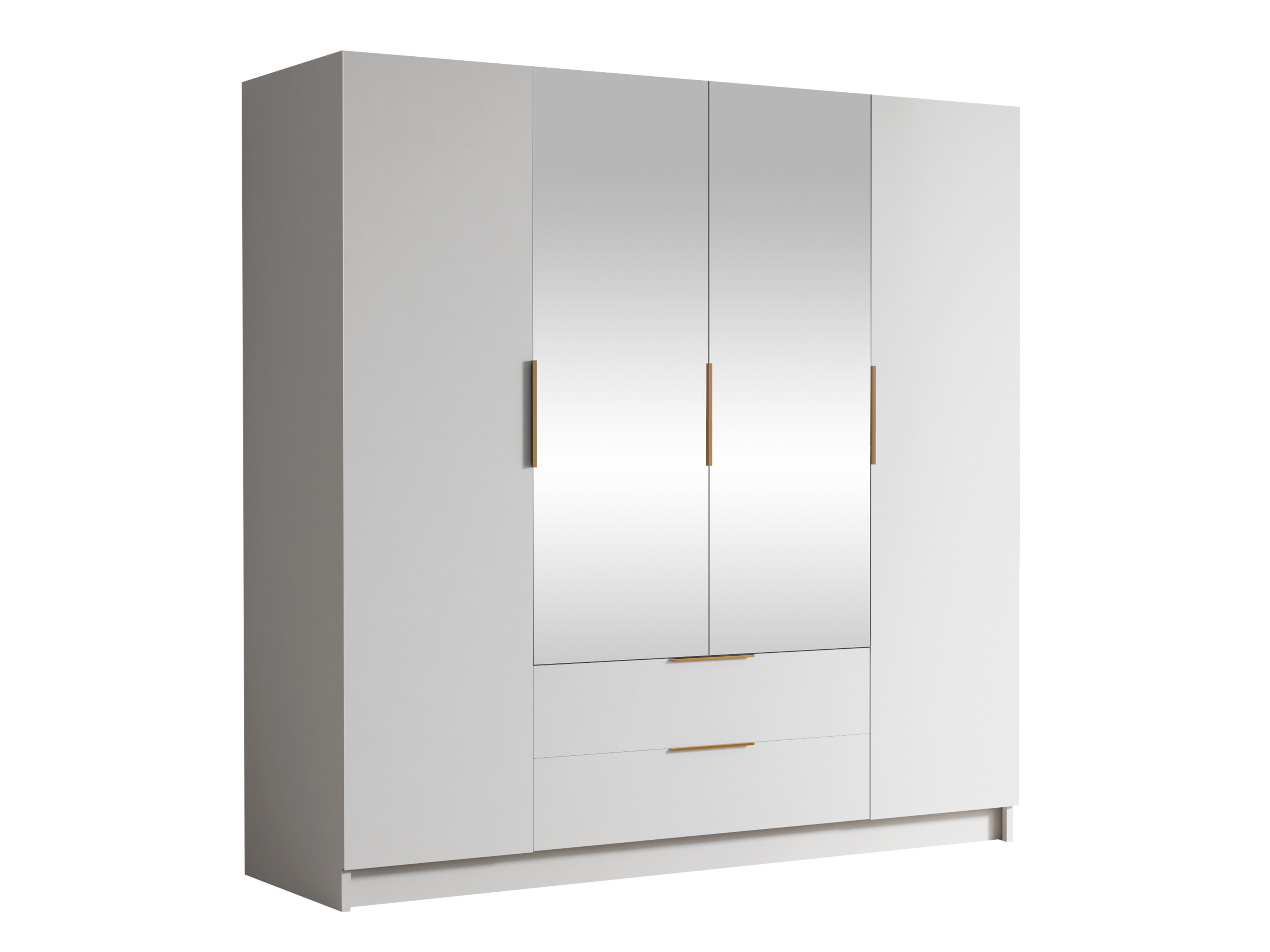 Kledingkast Closico Cadron II (Wit)