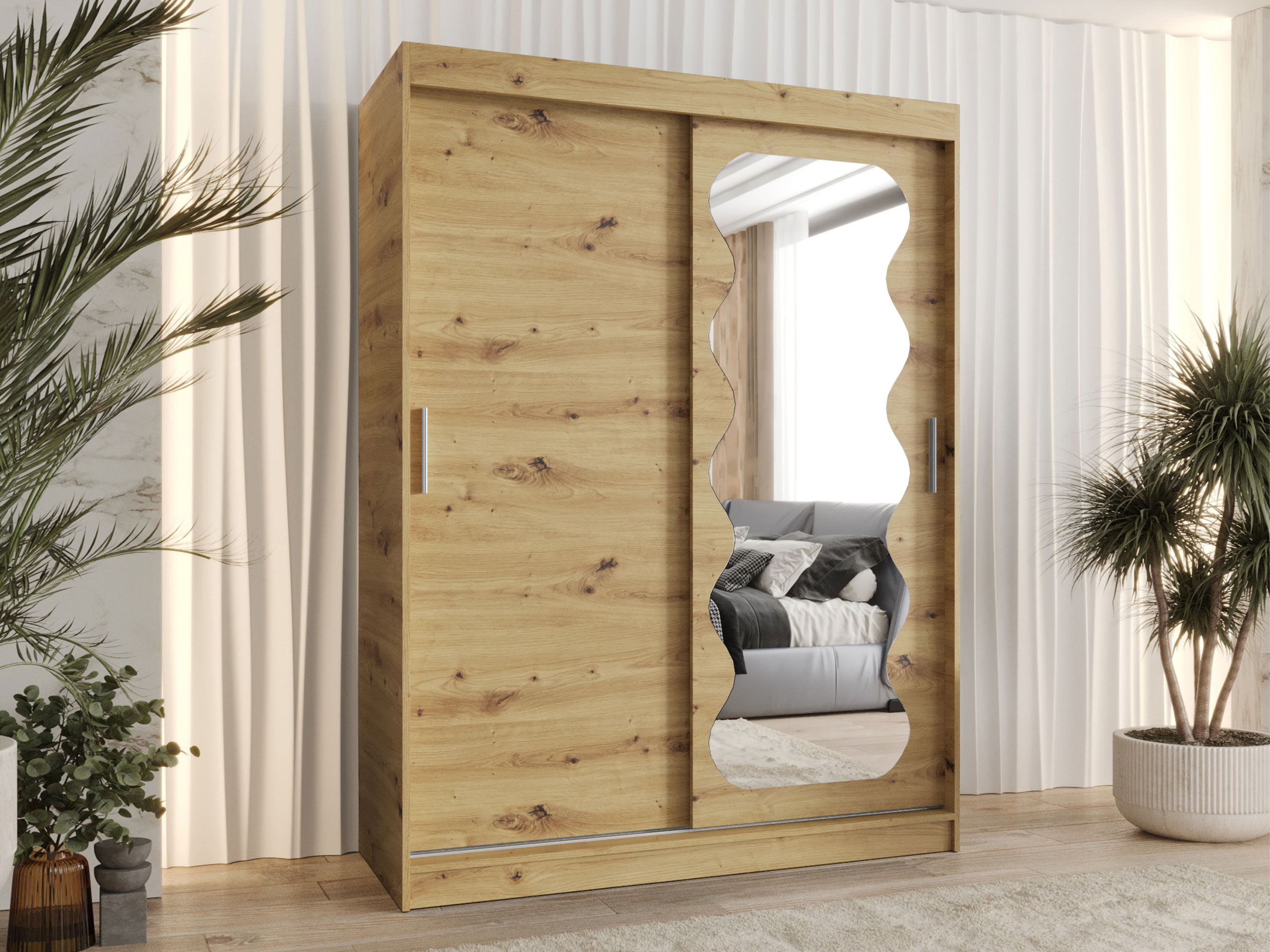 Kledingkast Hartford 578 (Artisan eiken)