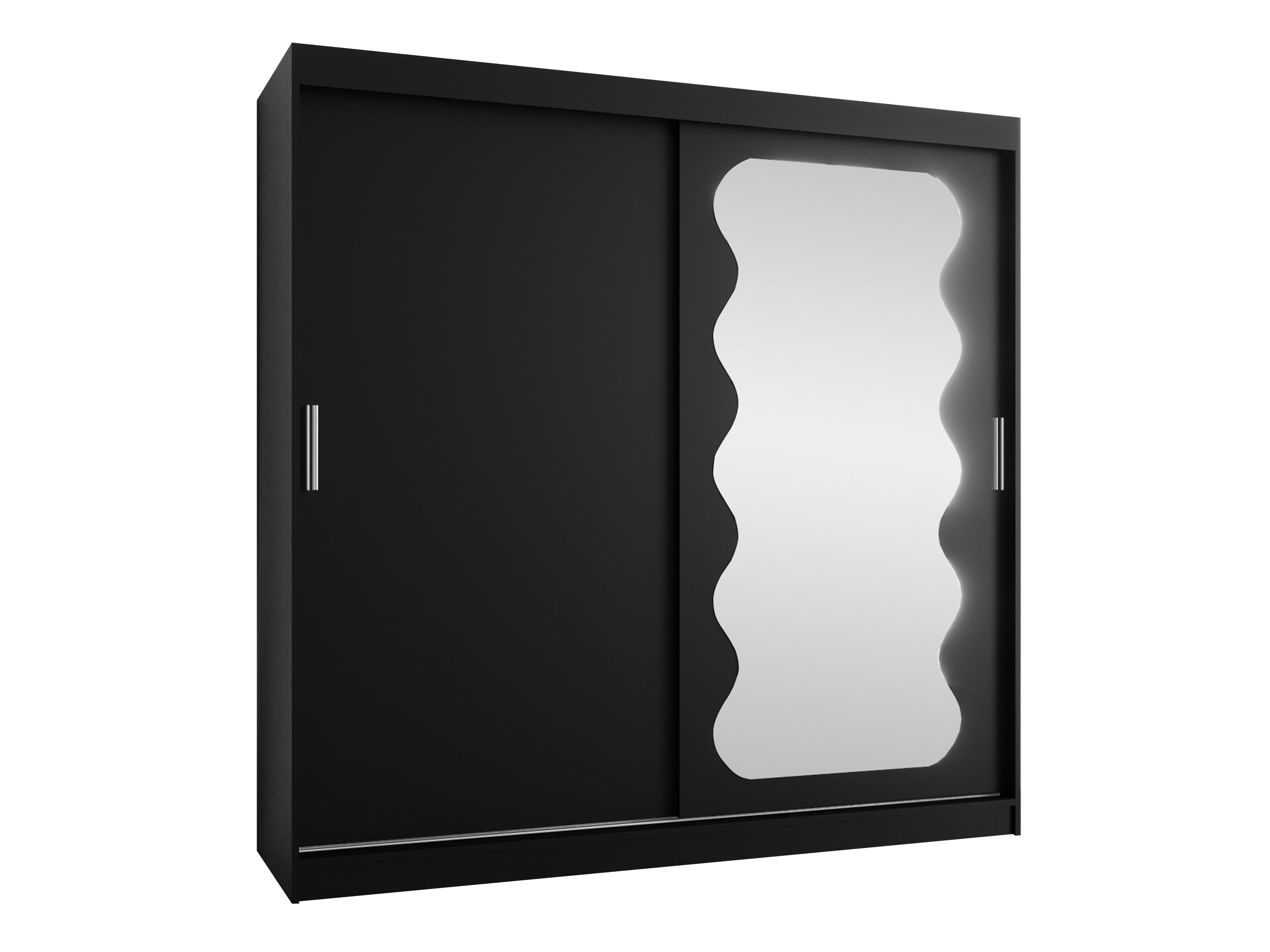 Kledingkast Hartford 578 (Zwart)