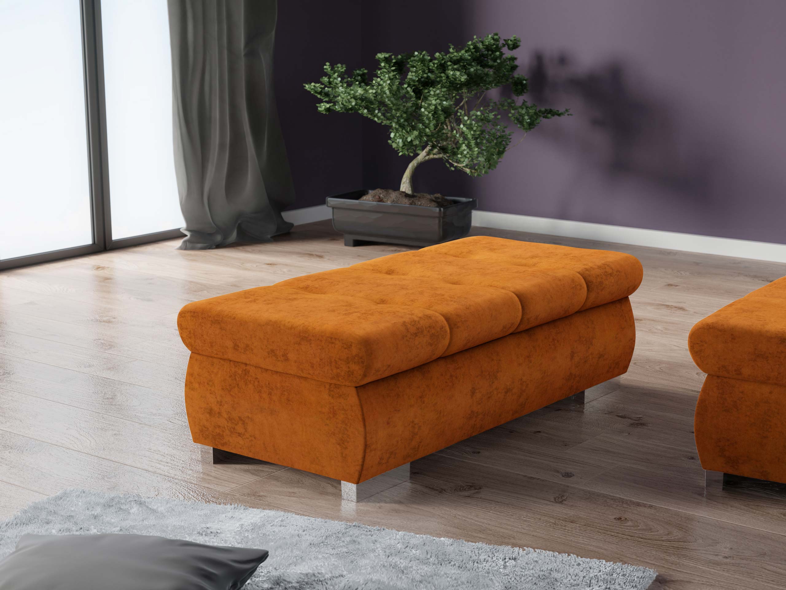 Gestoffeerde bank Comfivo Nitor I (Piano 21)