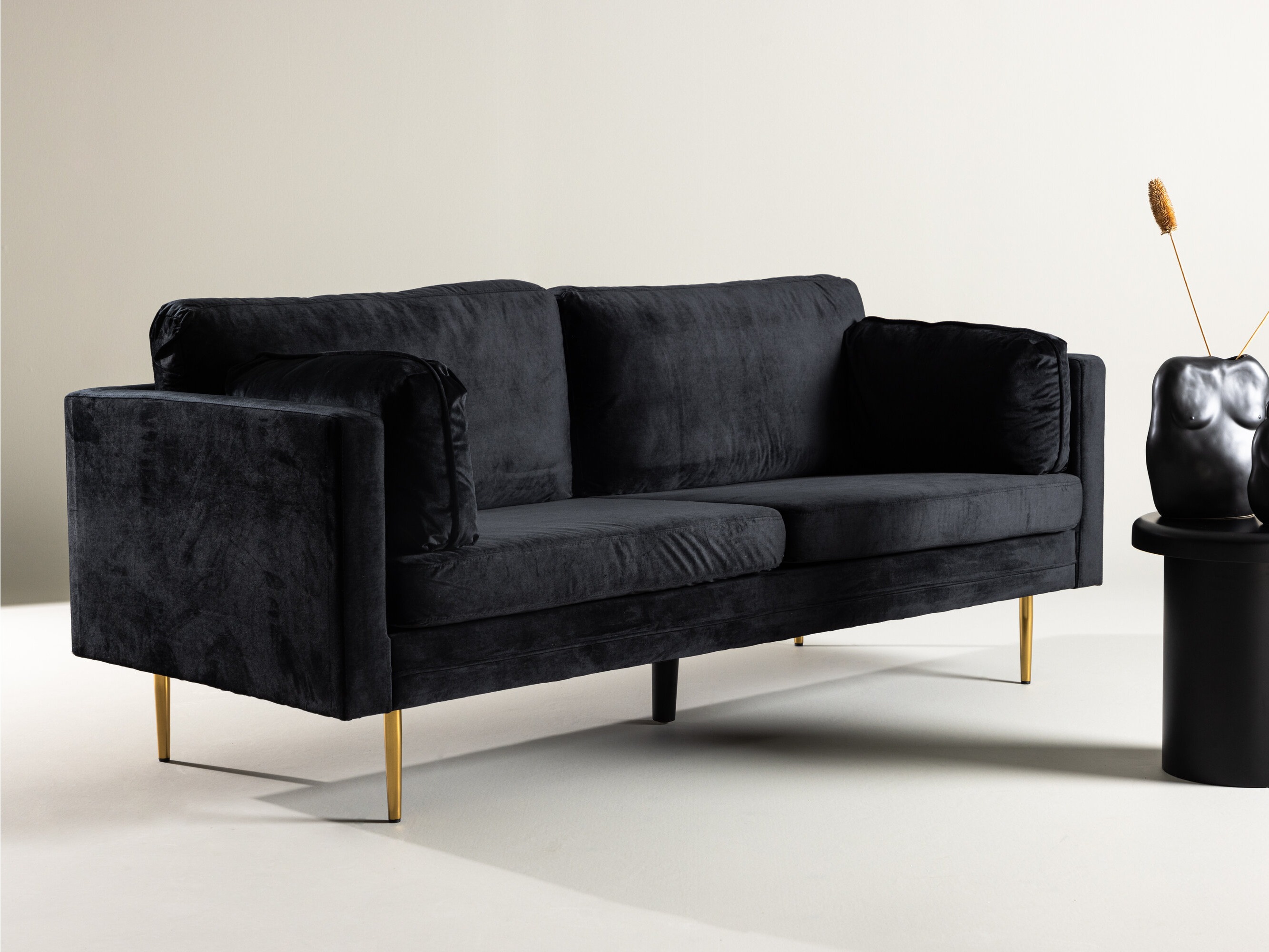 Bank Dallas 101 (Zwart + Gouden)