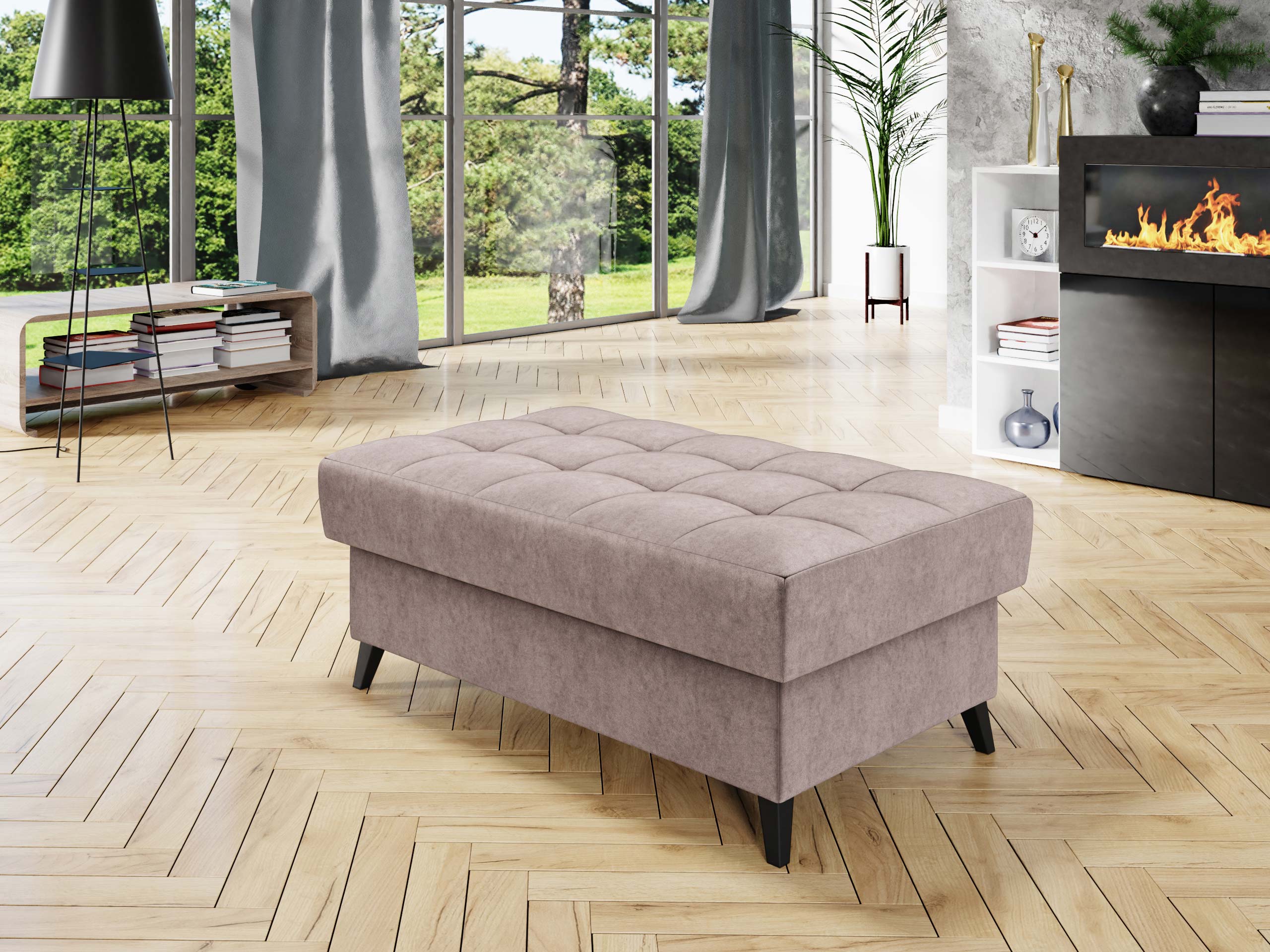 Gestoffeerde hocker Comfivo 236 (Zoya 03)