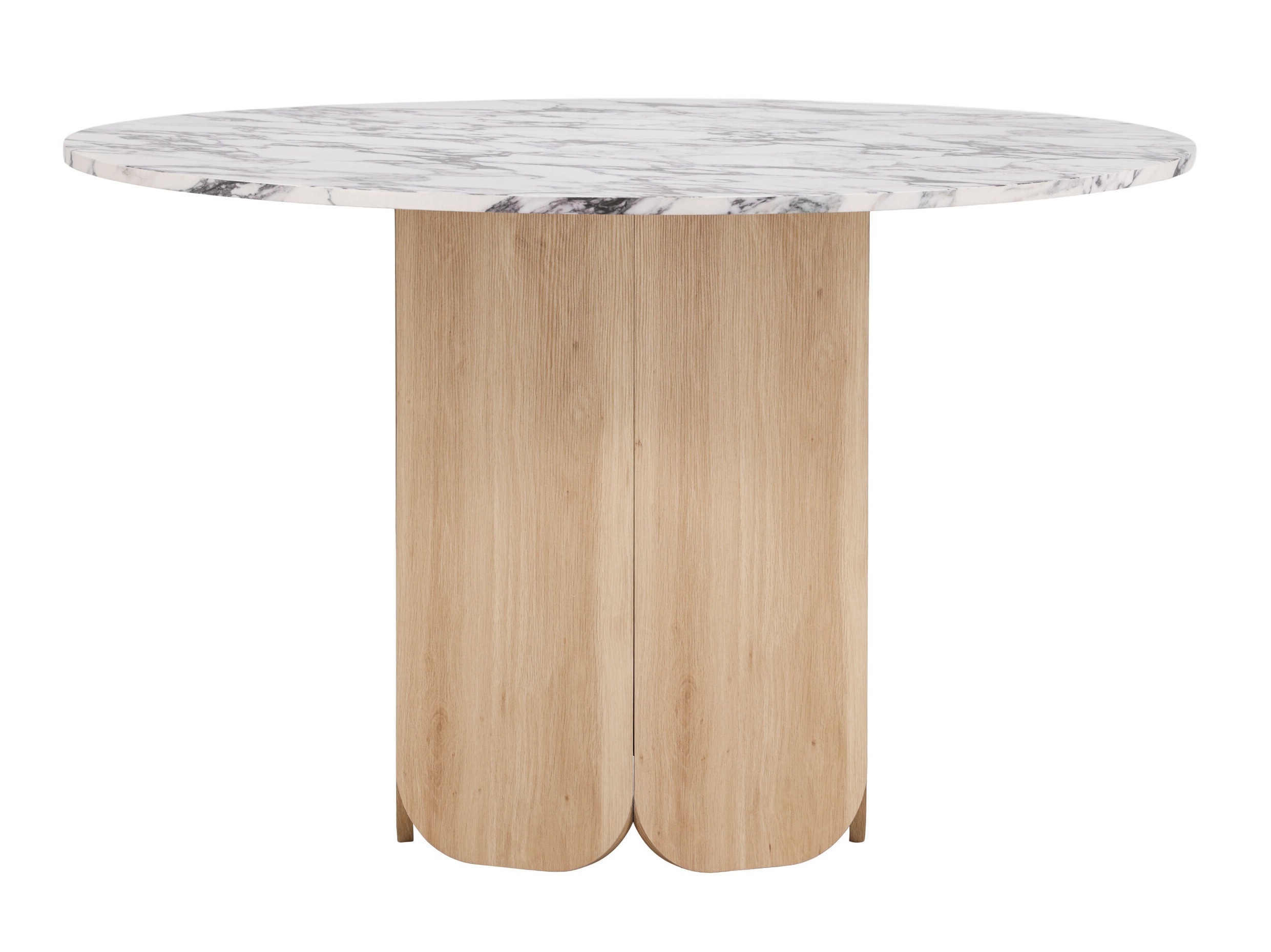Tafel Dallas 4894 (Grijs marmer + Lichtbruin)